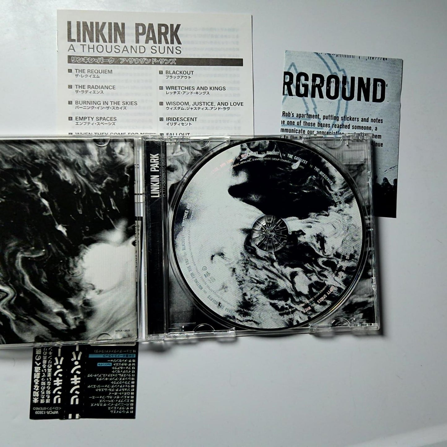 Linkin Park – A Thousand Suns (CD, 2010) Japan obi WPCR-13939