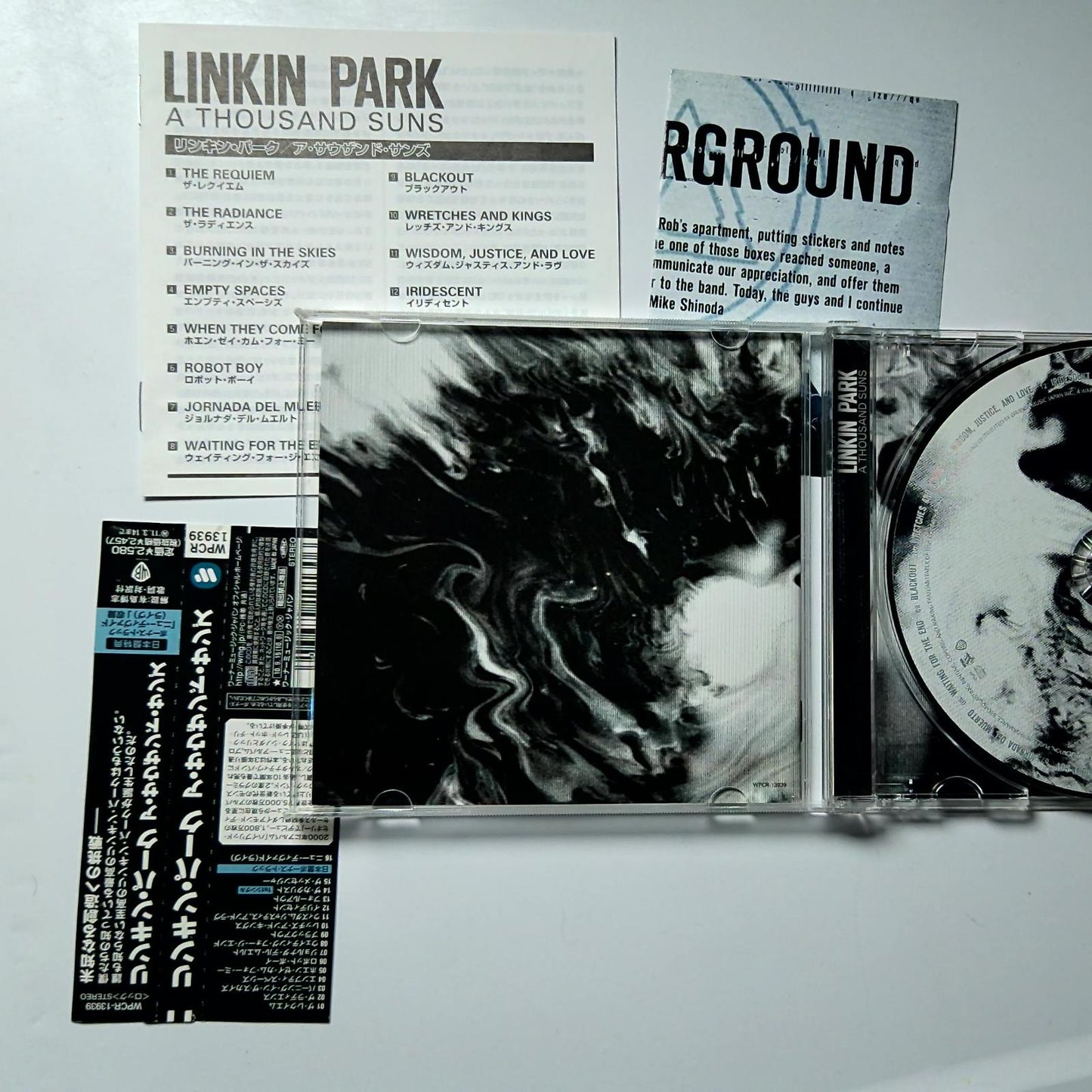 Linkin Park – A Thousand Suns (CD, 2010) Japan obi WPCR-13939
