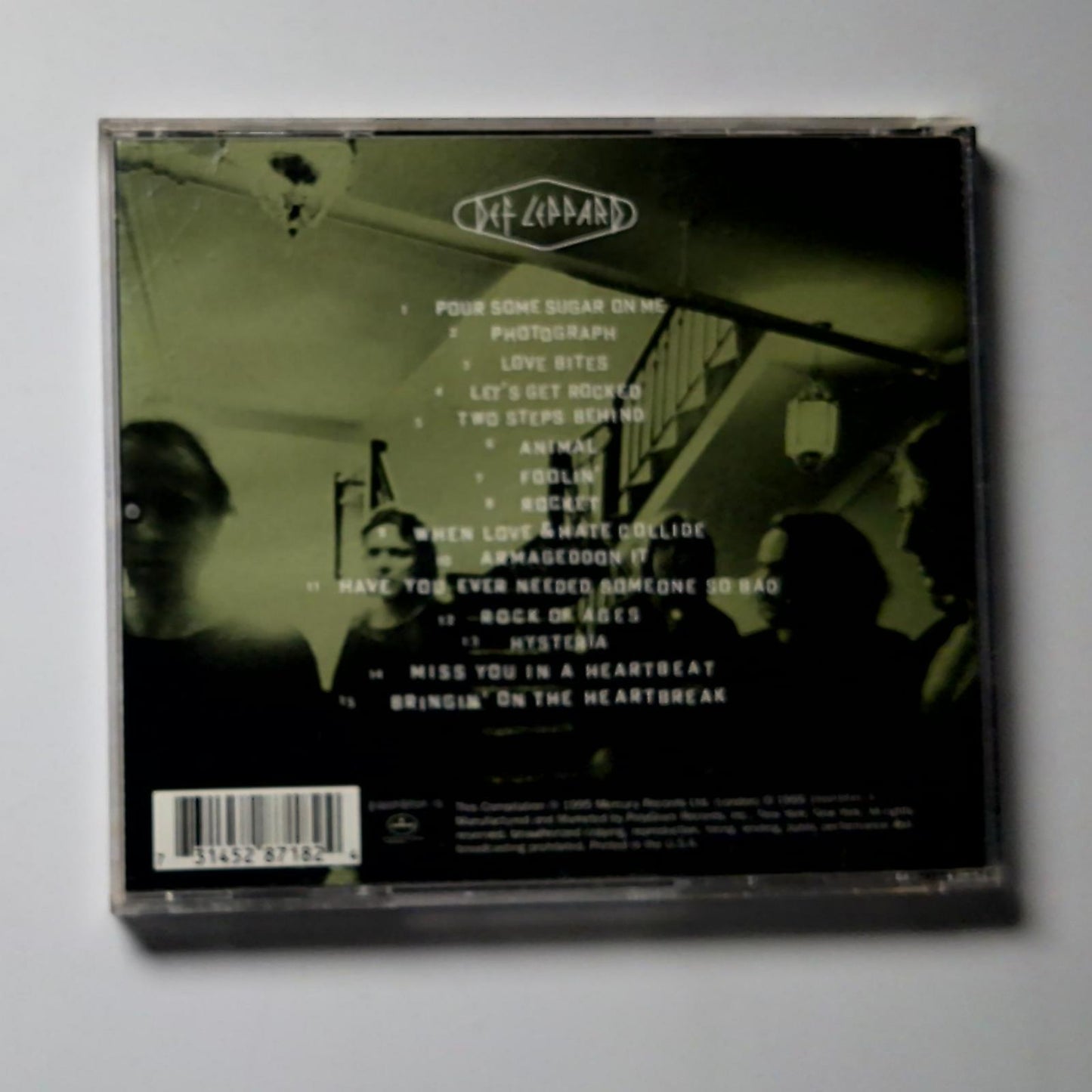 Def Leppard – Vault: Def Leppard Greatest Hits 1980-1995 (CD, 1995) US