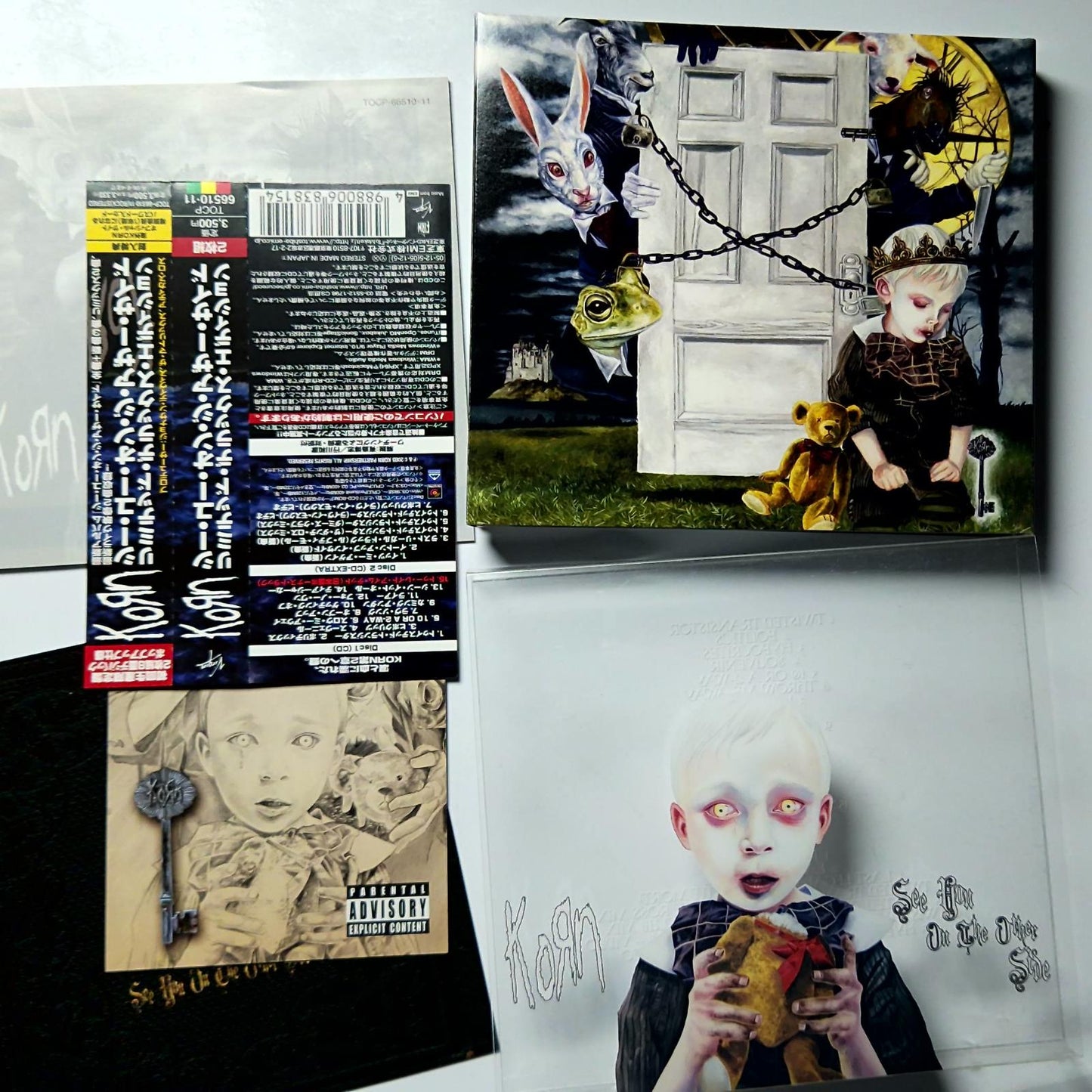 Korn – See You On The Other Side (CD, 2-Disc, 2005) Japan Obi TOCP-66510•11