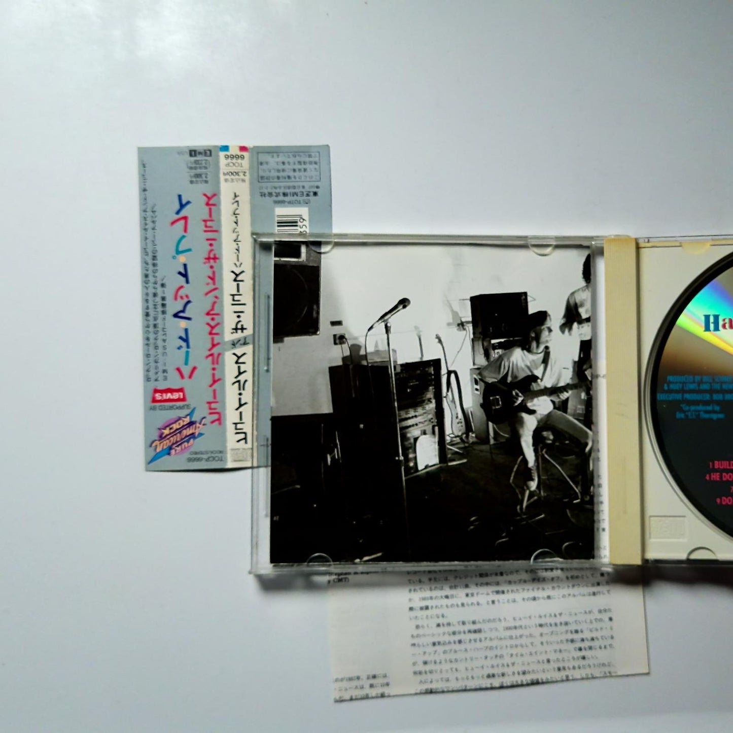 Huey Lewis & The News – Hard At Play (CD, 1991) Japan obi TOCP-6666