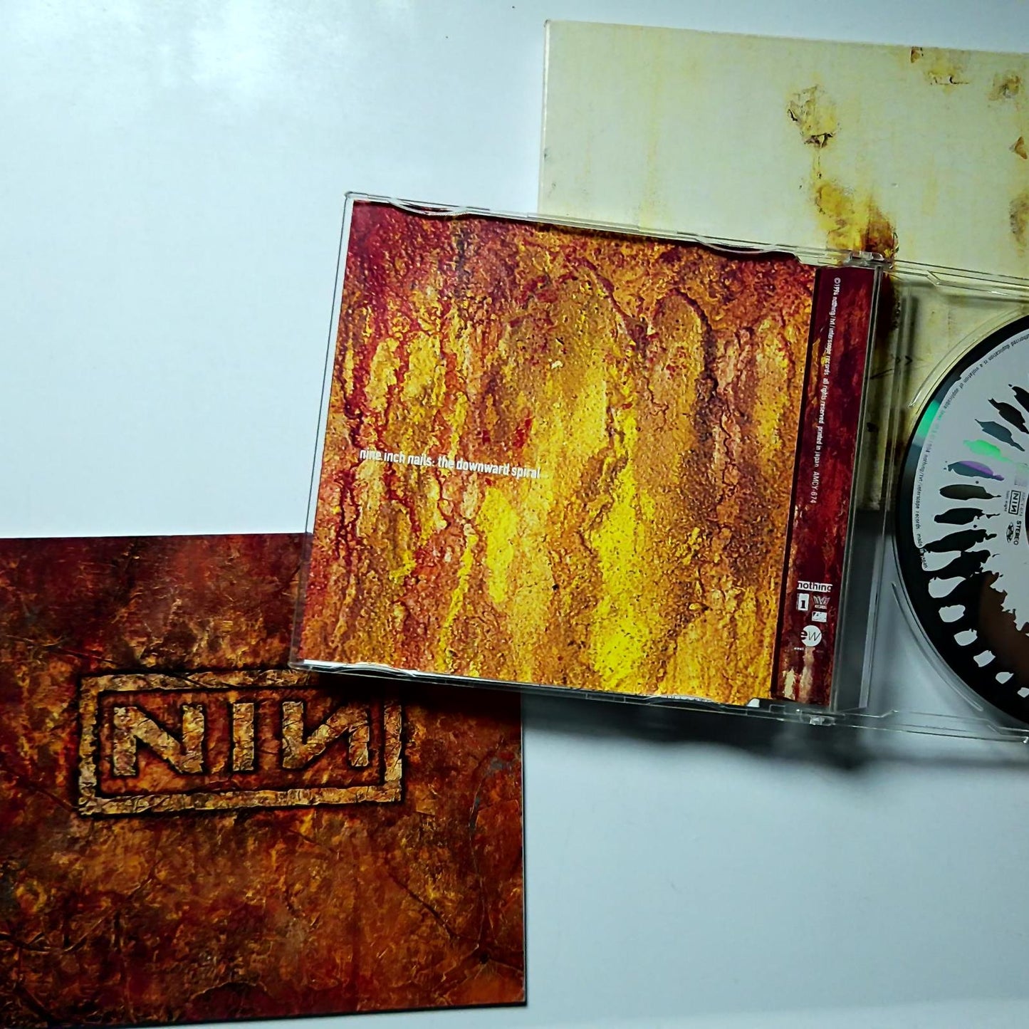Nine Inch Nails – The Downward Spiral (CD, 1994) Japan AMCY-674