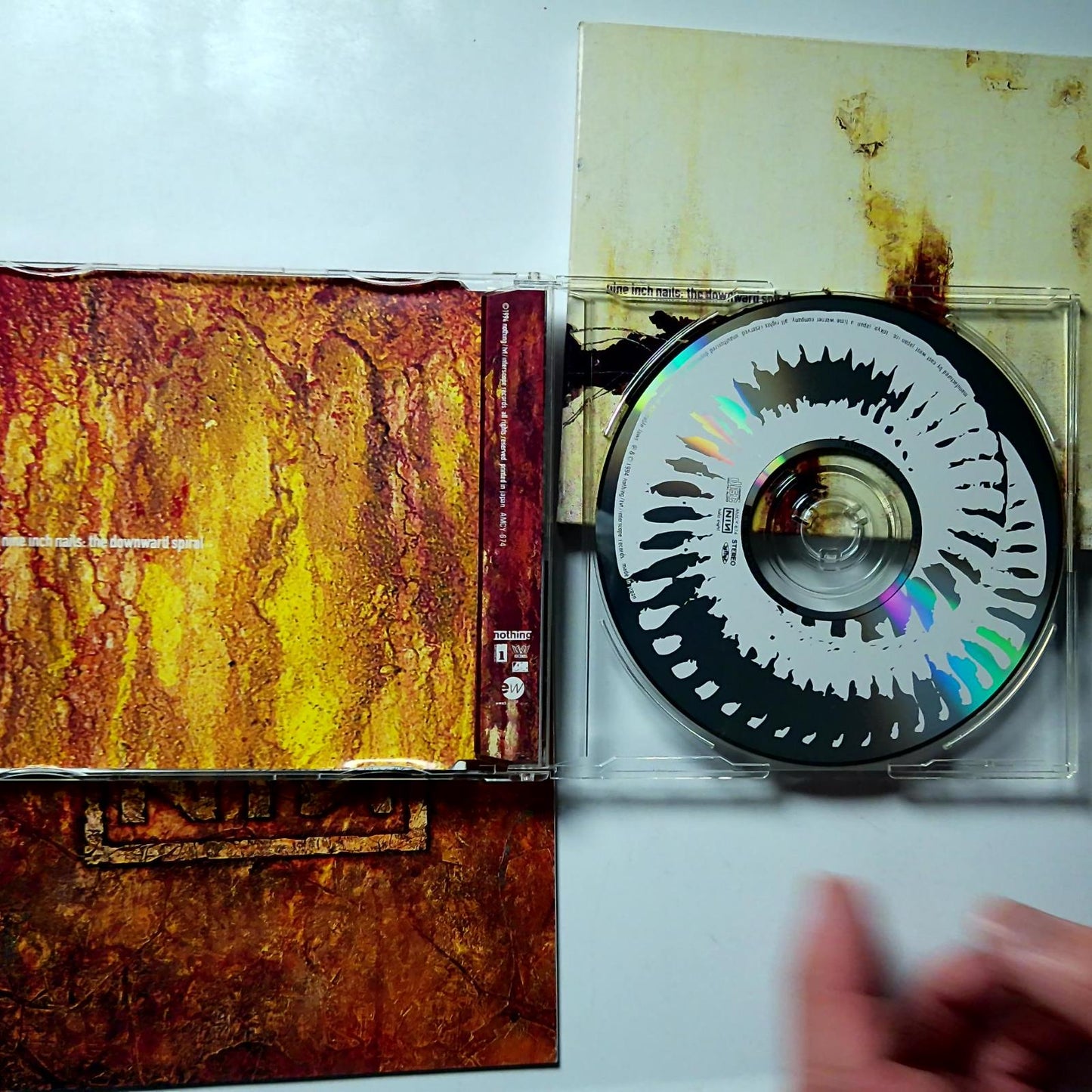 Nine Inch Nails – The Downward Spiral (CD, 1994) Japan AMCY-674