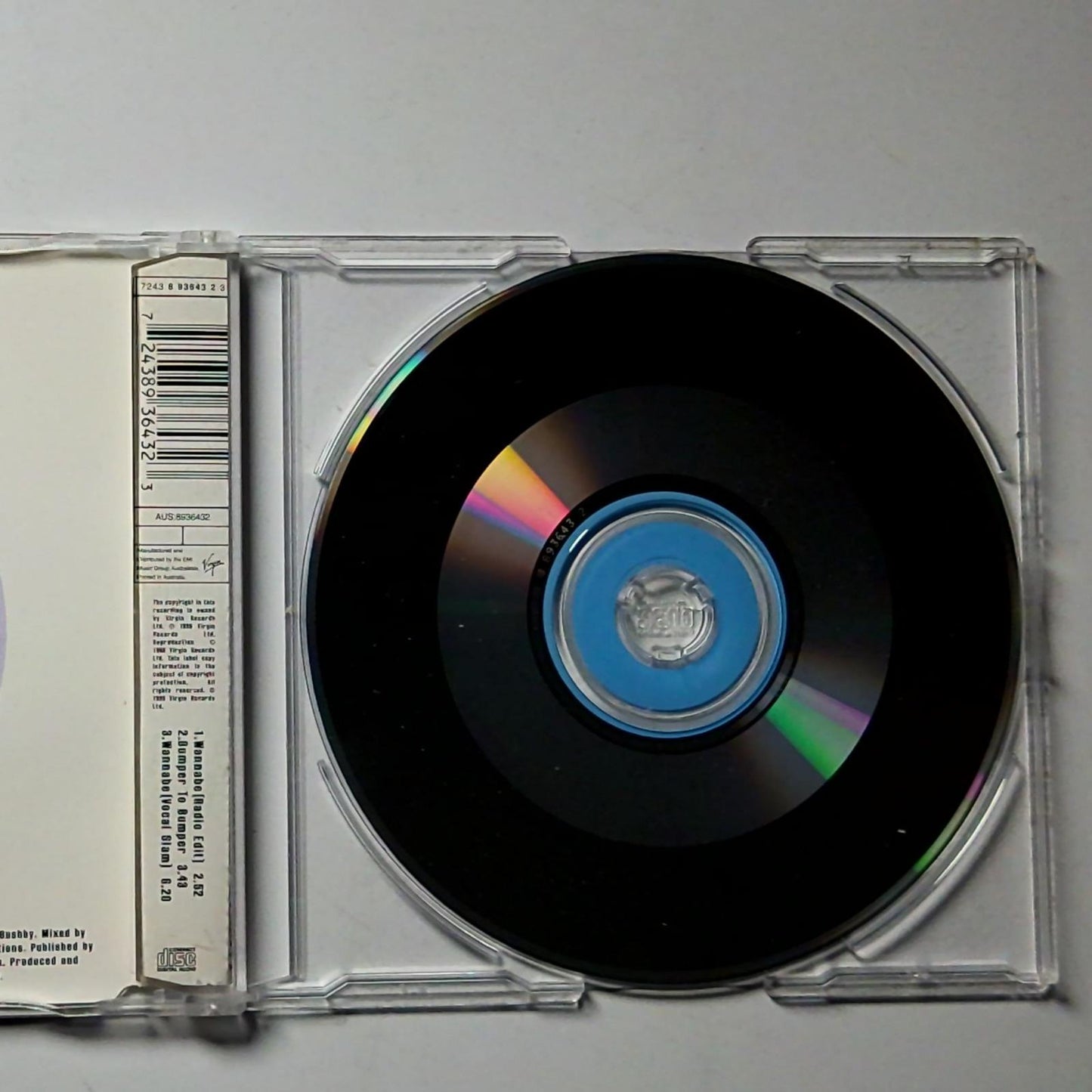 Spice Girls – Wannabe (CD, 1996) Australia 8936432