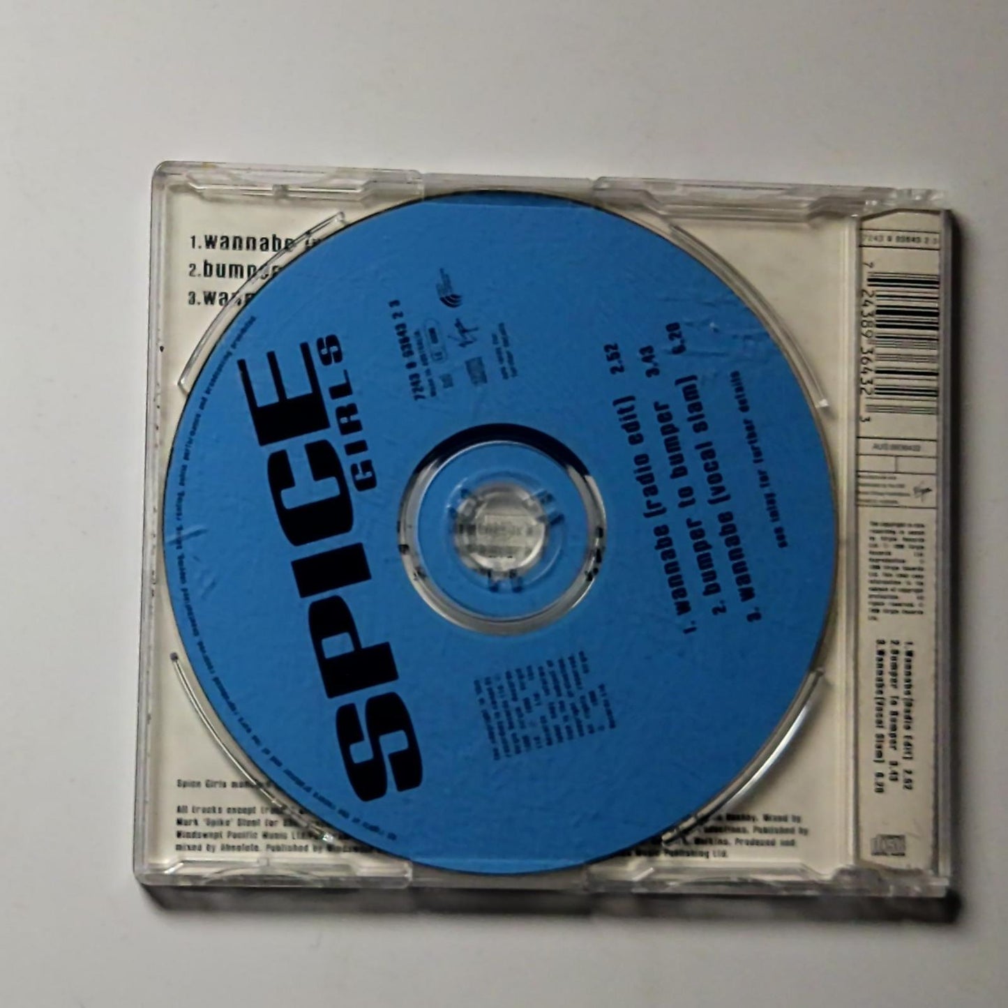 Spice Girls – Wannabe (CD, 1996) Australia 8936432