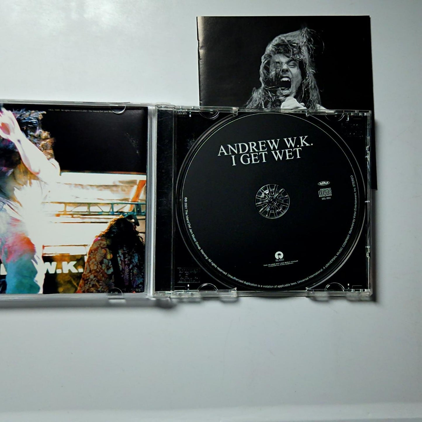 Andrew W.K. – I Get Wet (CD, 2002) Japan obi UICL-1009