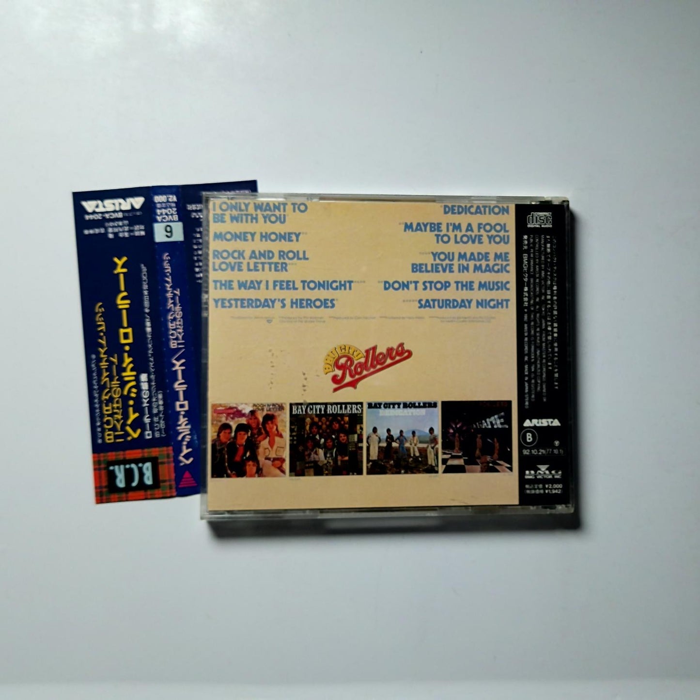 Bay City Rollers – Greatest Hits (CD, 1992) Japan obi BVCA-2044