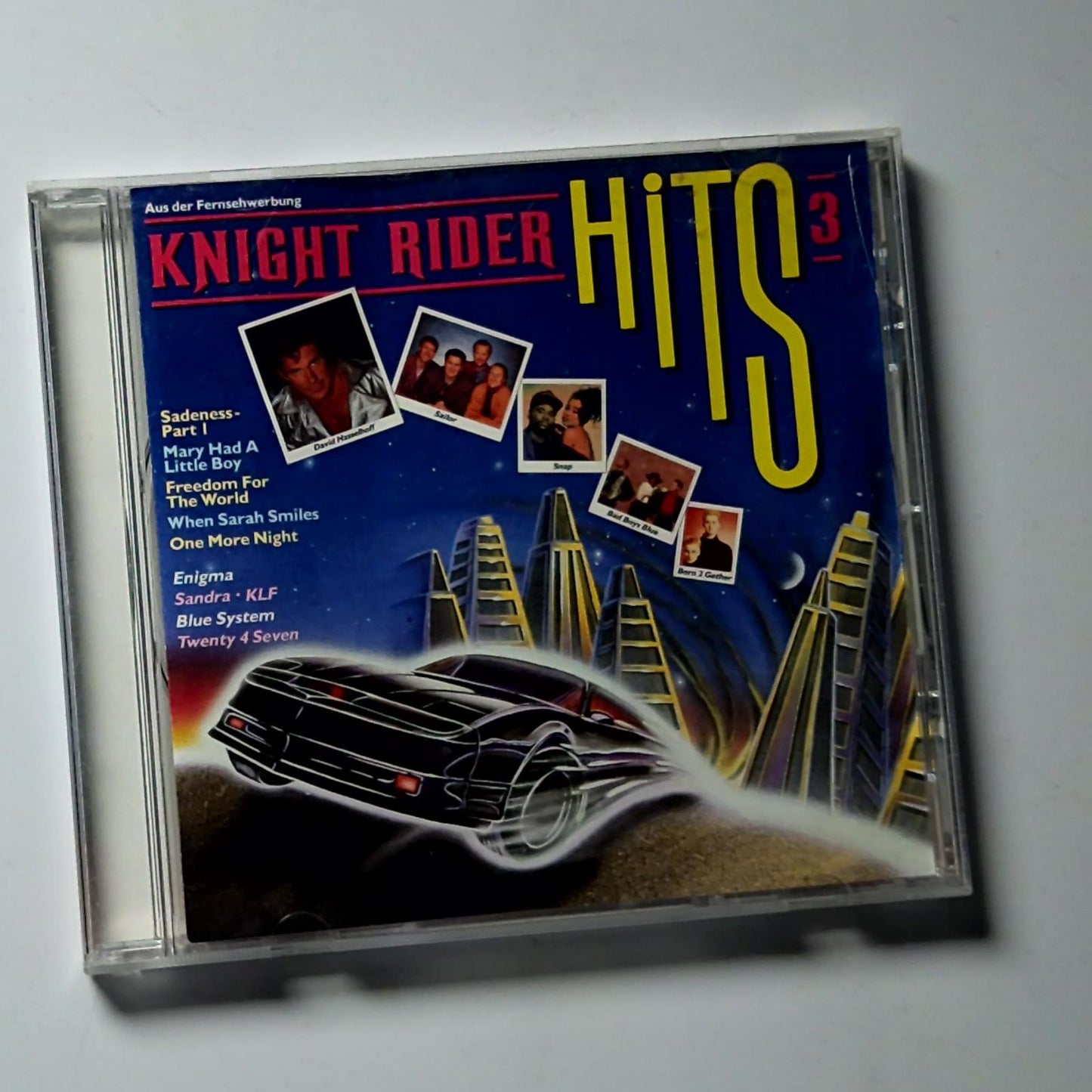 Various – Knight Rider Hits 3 (CD, 1991) Germany 261 395