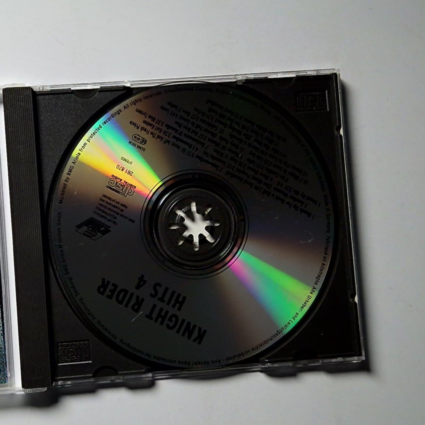 Various – Knight Rider Hits 4 (CD, 1991) Germany 261 870