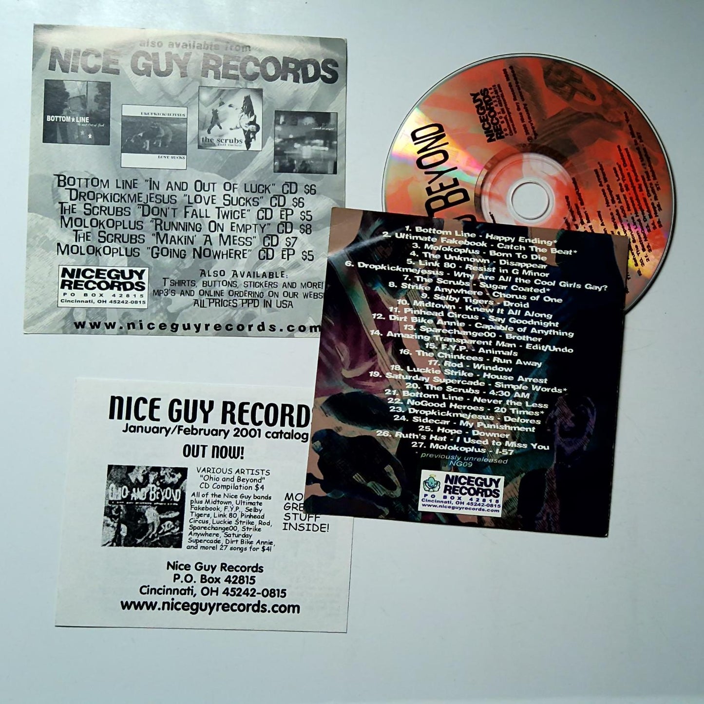 Various – Ohio And Beyond (CD, 2001) US NG09