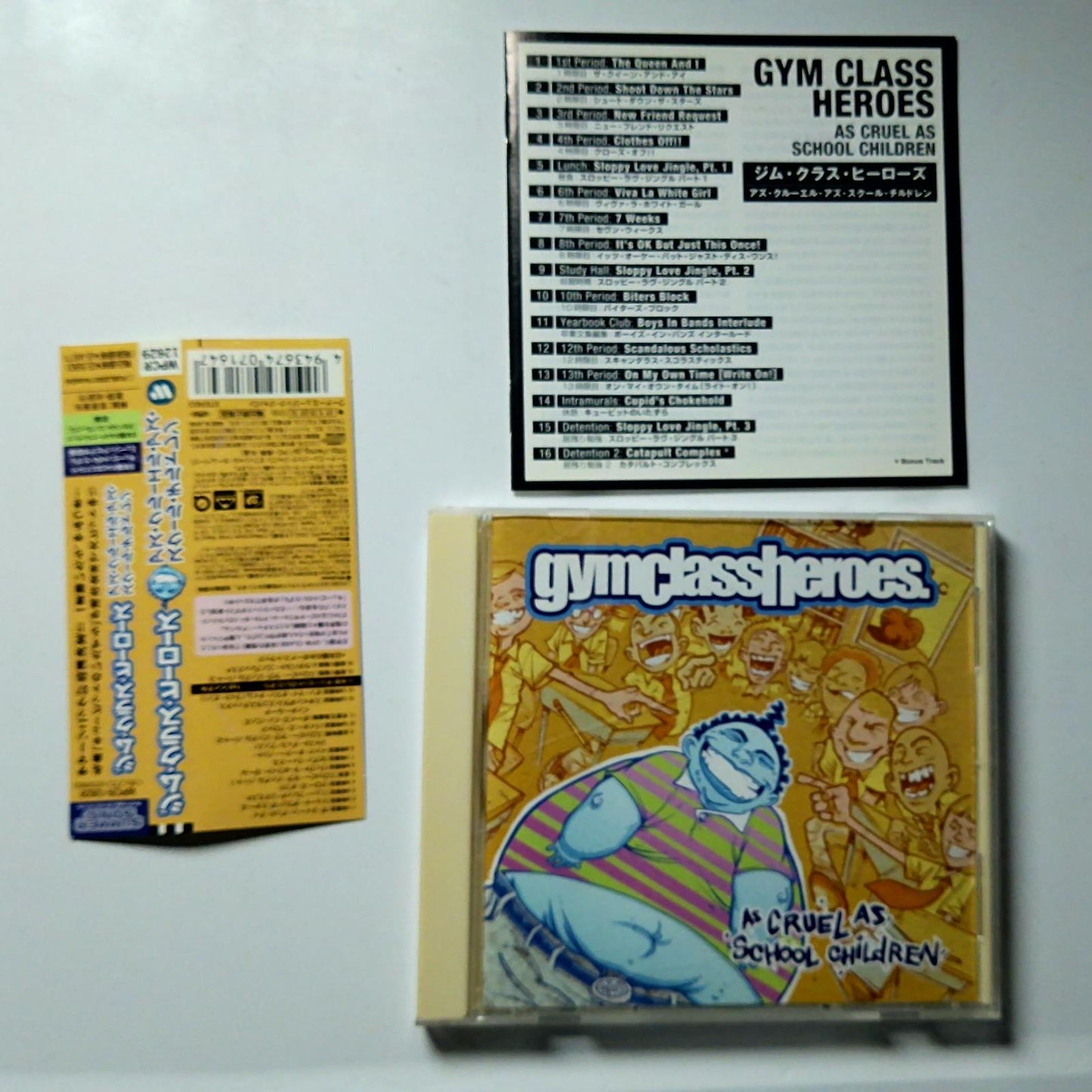 Gym Class Heroes – As Cruel As School Children (CD, 2006) Japan obi WPCR-12629