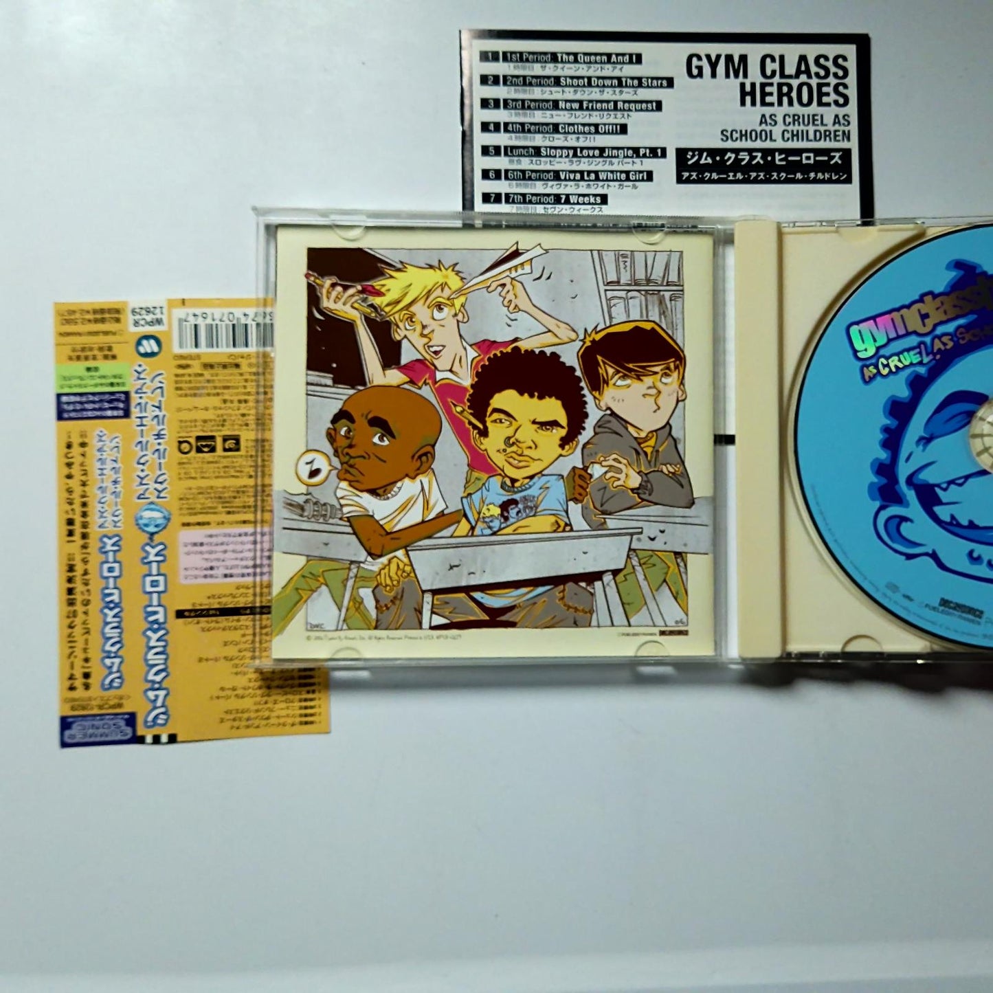 Gym Class Heroes – As Cruel As School Children (CD, 2006) Japan obi WPCR-12629