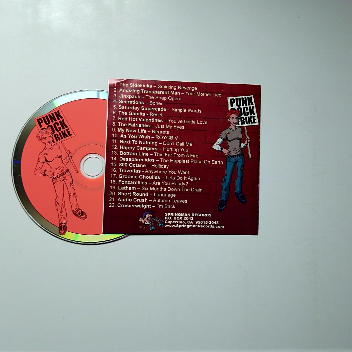 Various – Third Strike (Punk Rock Strike Volume Three) (CD, 2002) US none
