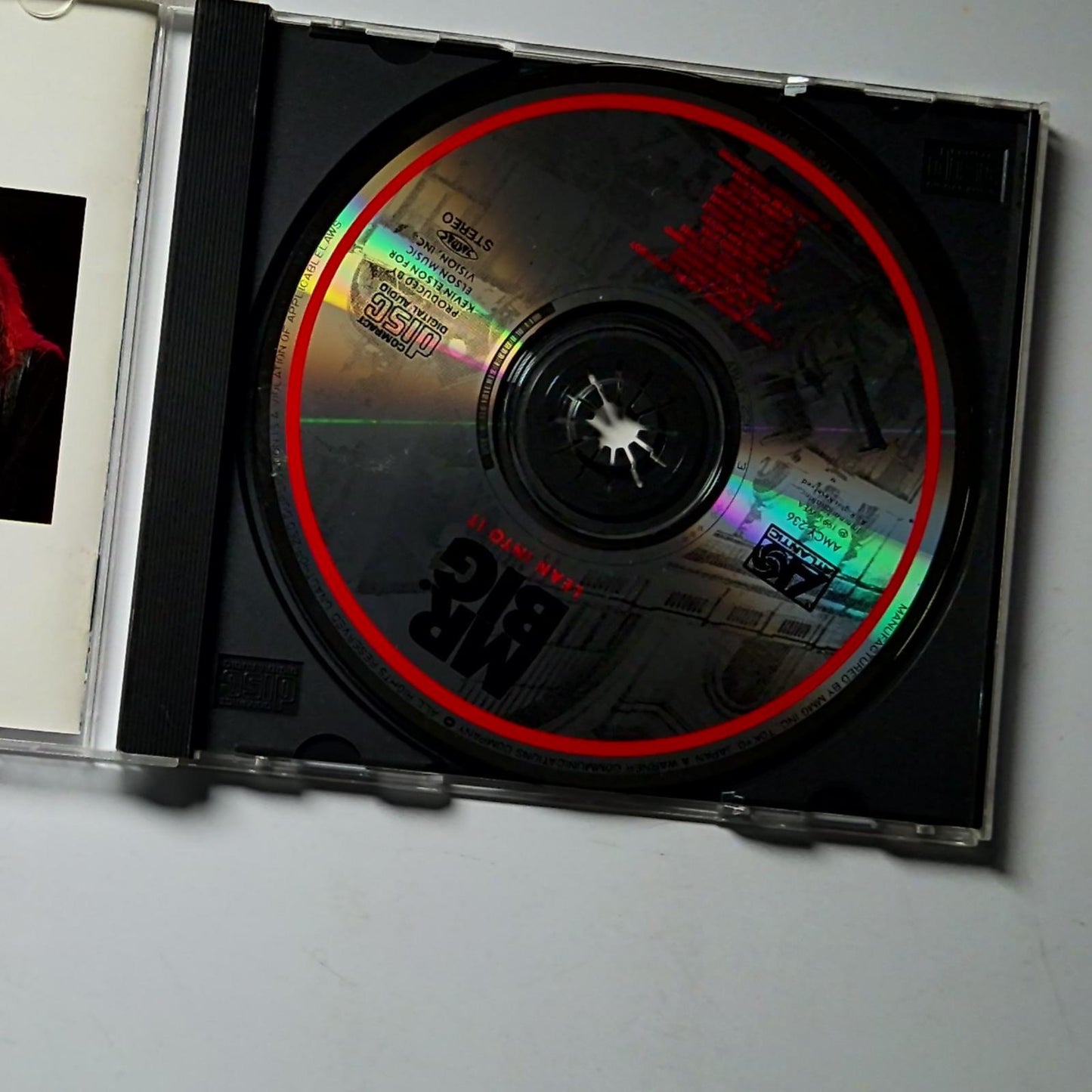 Mr. Big – Lean Into It (CD, 1993) Japan Bonus Track AMCY-236