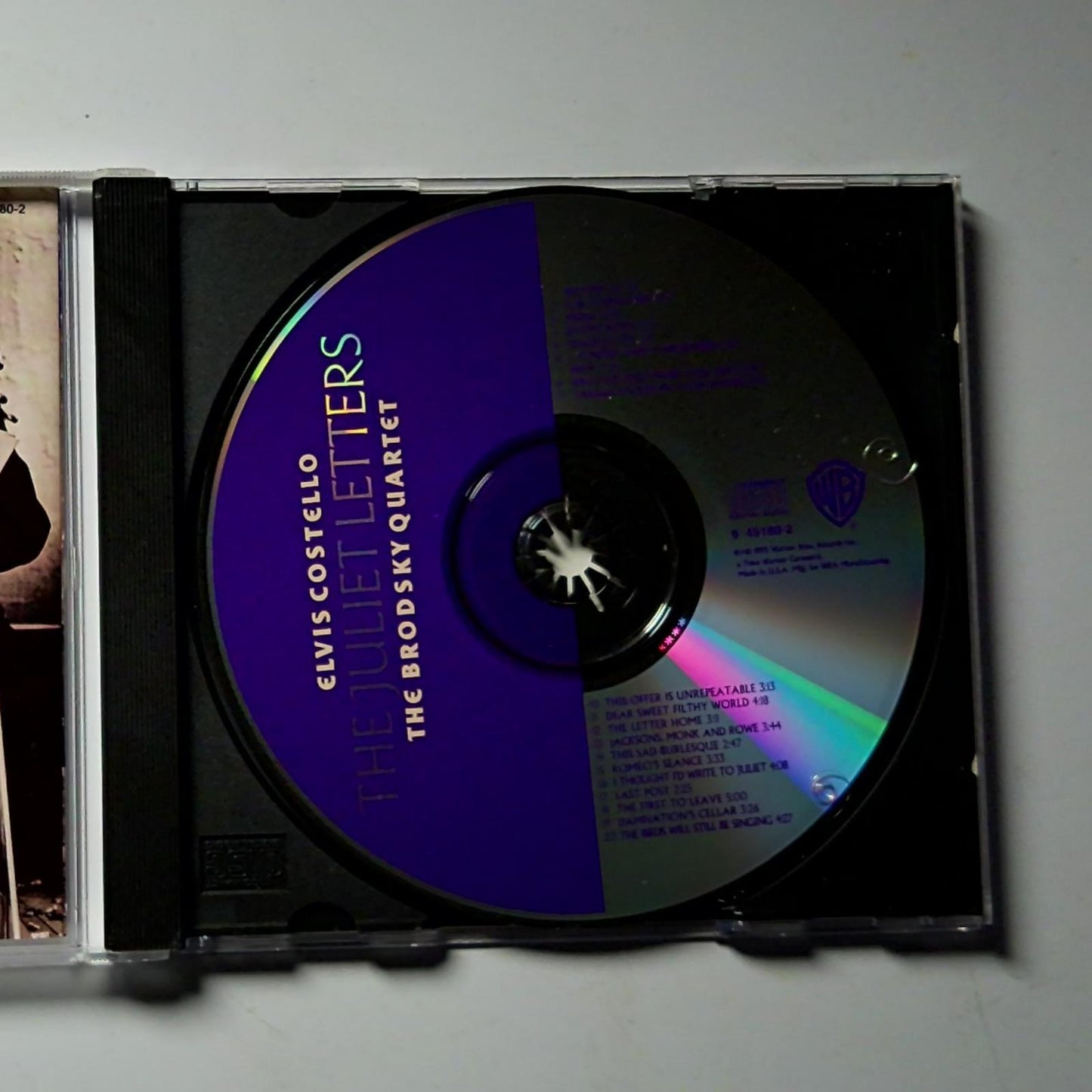 Elvis Costello, Brodsky Quartet – The Juliet Letters (CD, 1993) US 9 45180-2