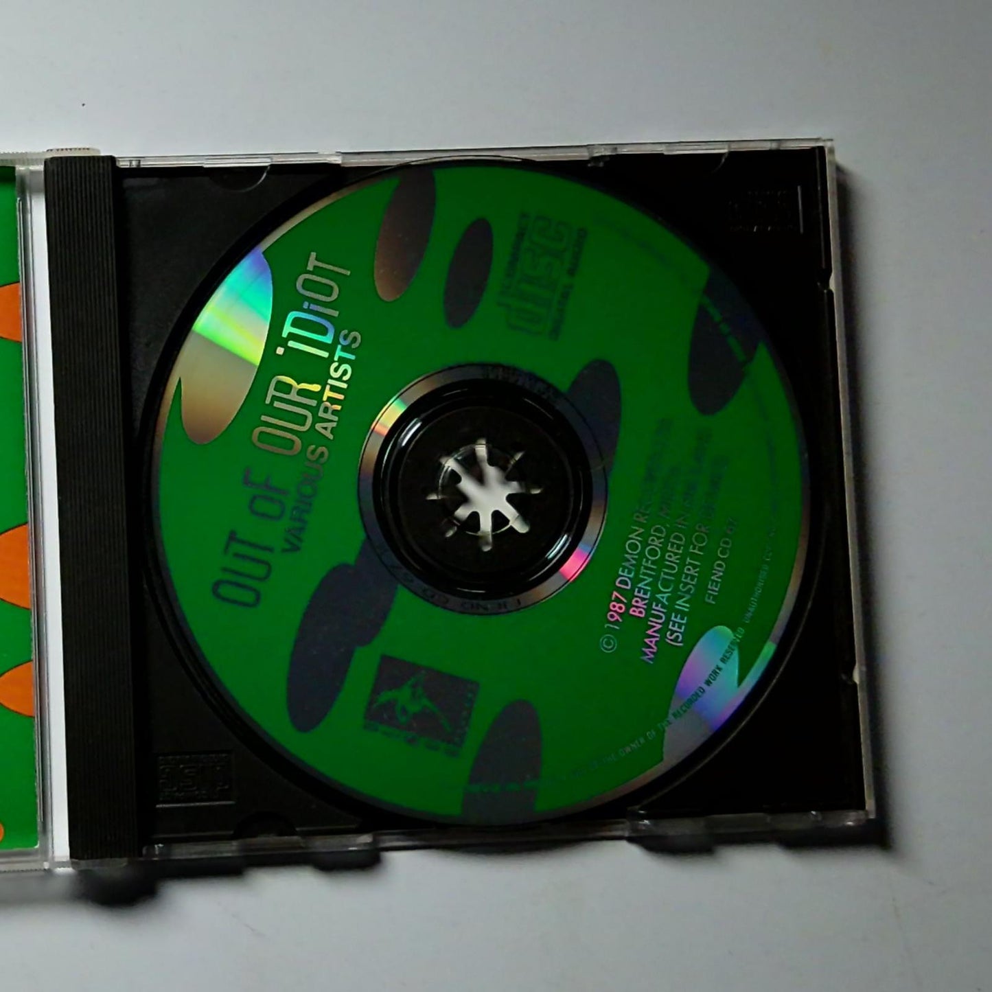 Various – Out Of Our Idiot (CD, 1987) UK FIEND CD 67