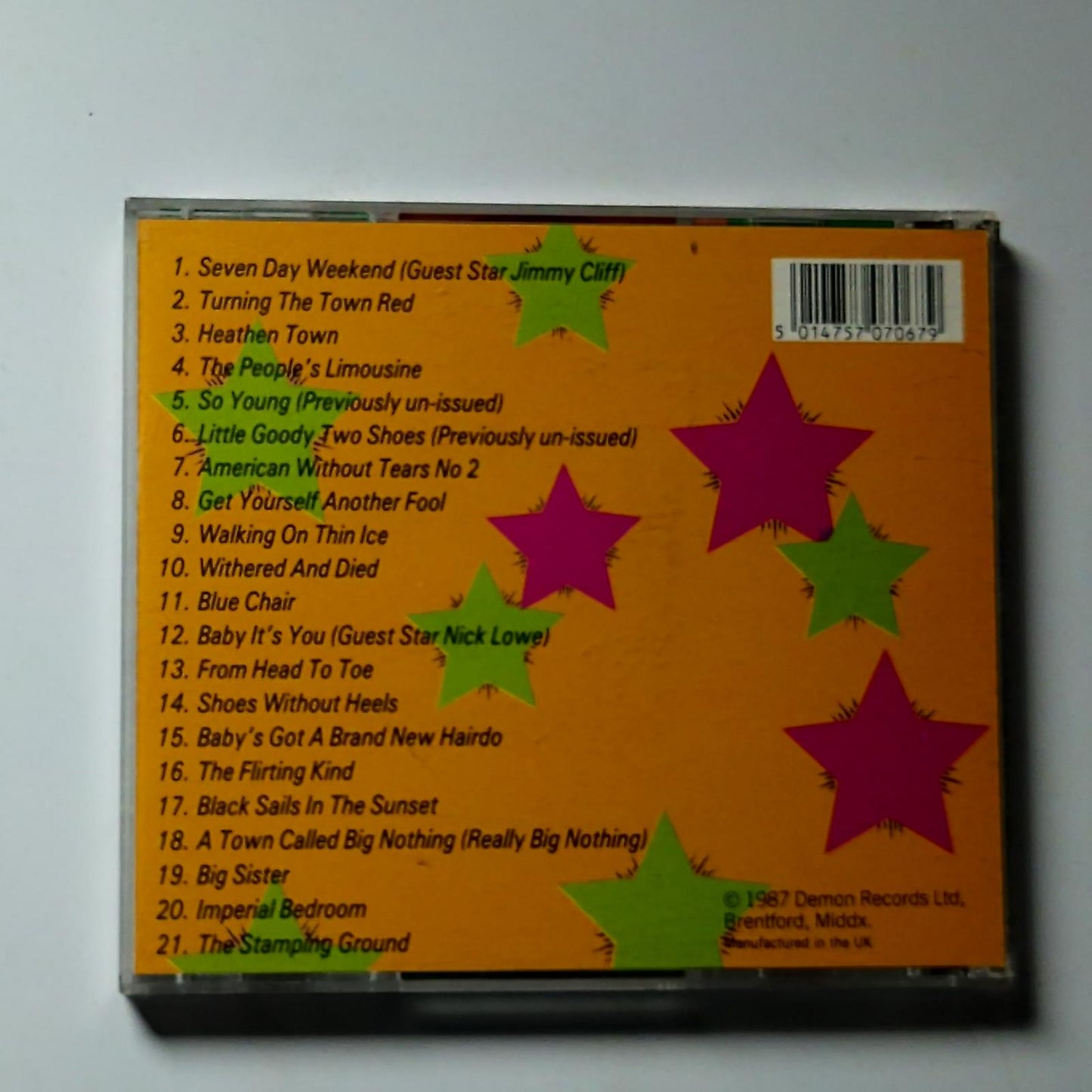 Various – Out Of Our Idiot (CD, 1987) UK FIEND CD 67