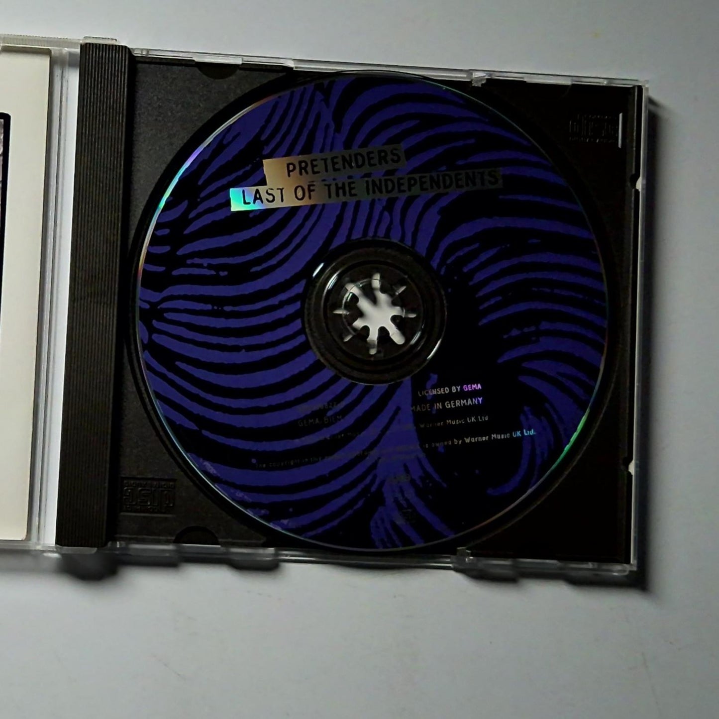 The Pretenders – Last Of The Independents (CD, 1994) Europe 4509-95822-2