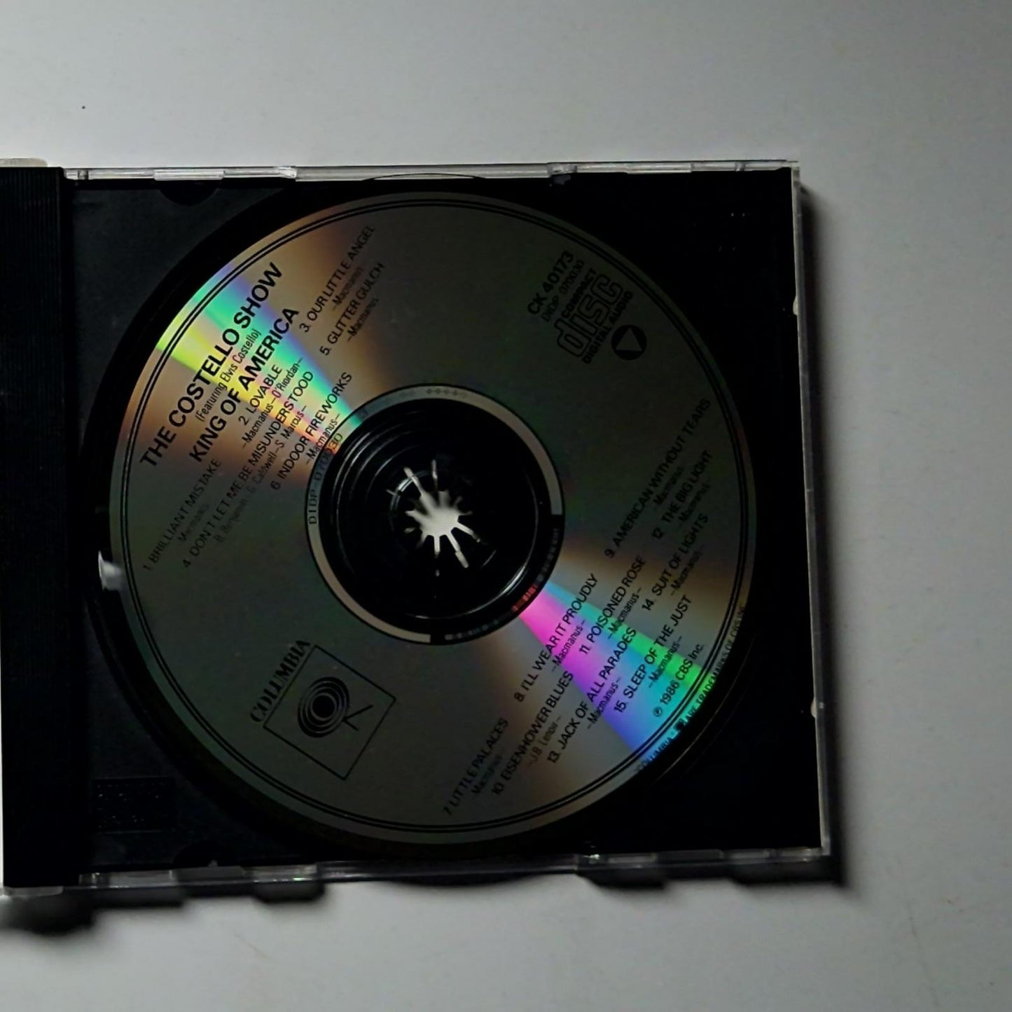 The Costello Show, The Attractions, The Confederates – King Of America (CD 1986)