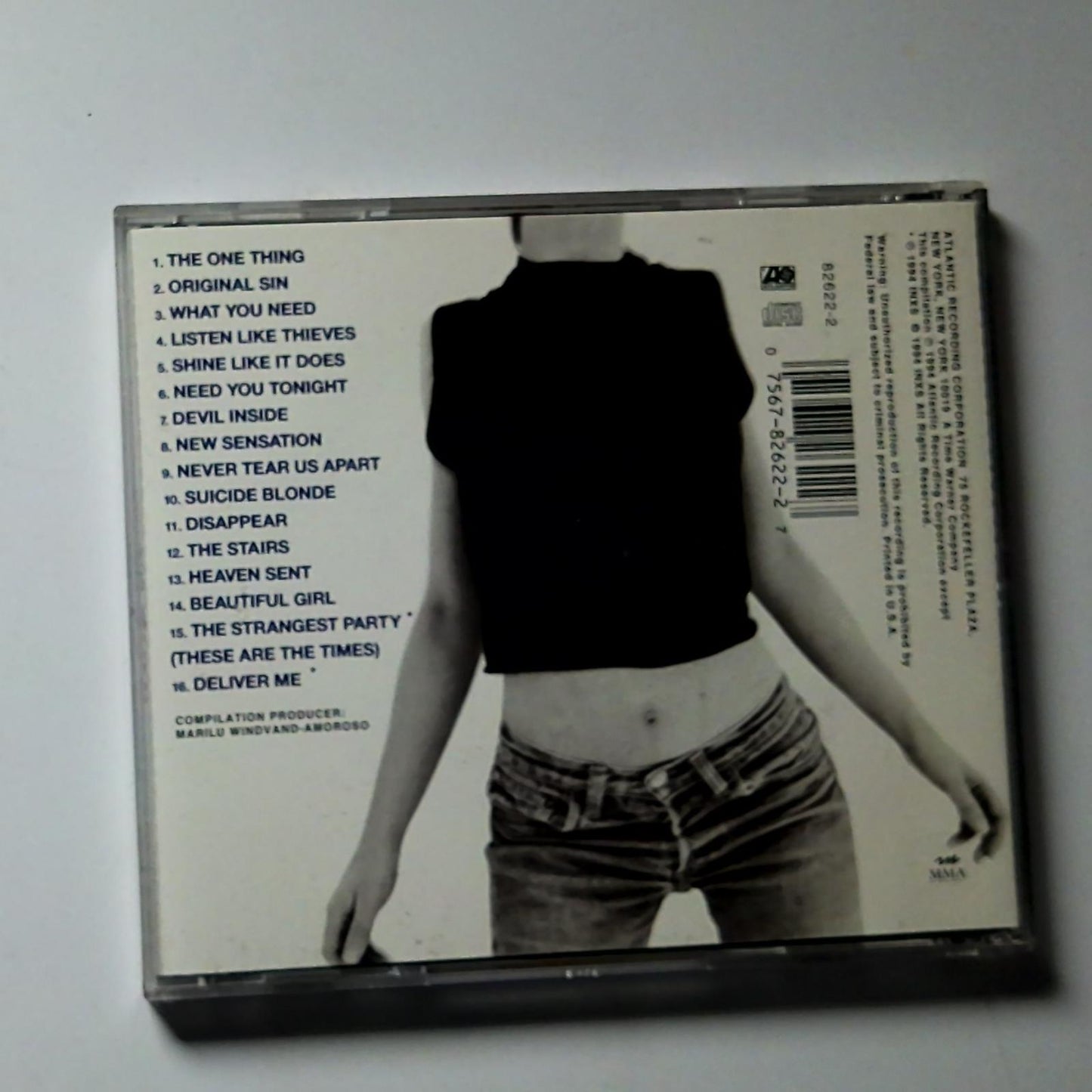 INXS – The Greatest Hits (CD, 1994) US 82622-2