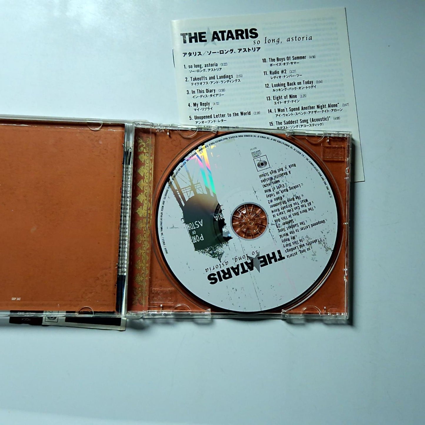 The Ataris – So Long, Astoria (CD, 2003) Japan Bonus Track Obi SICP 342
