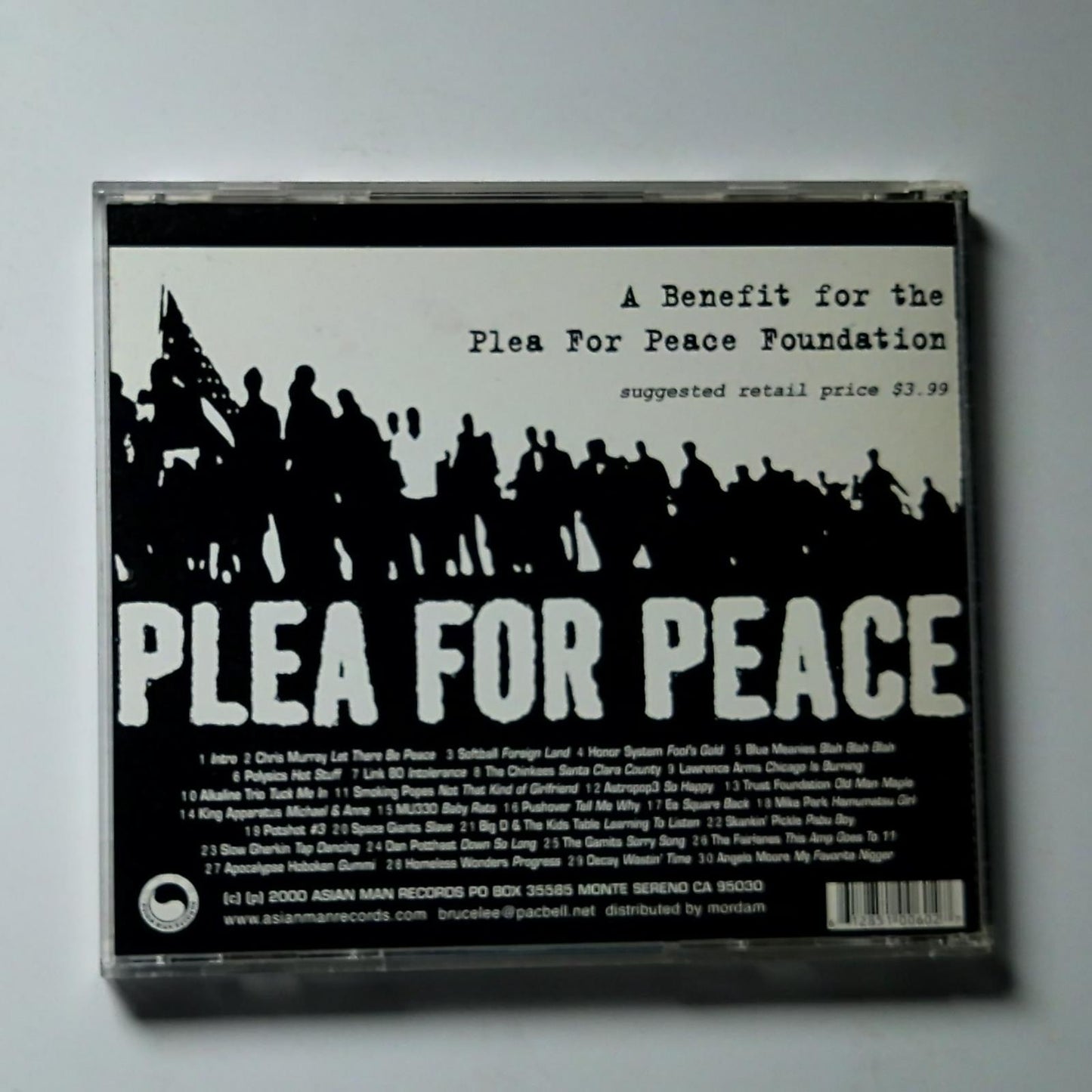 Various – Plea For Peace (CD, 2000) US 060