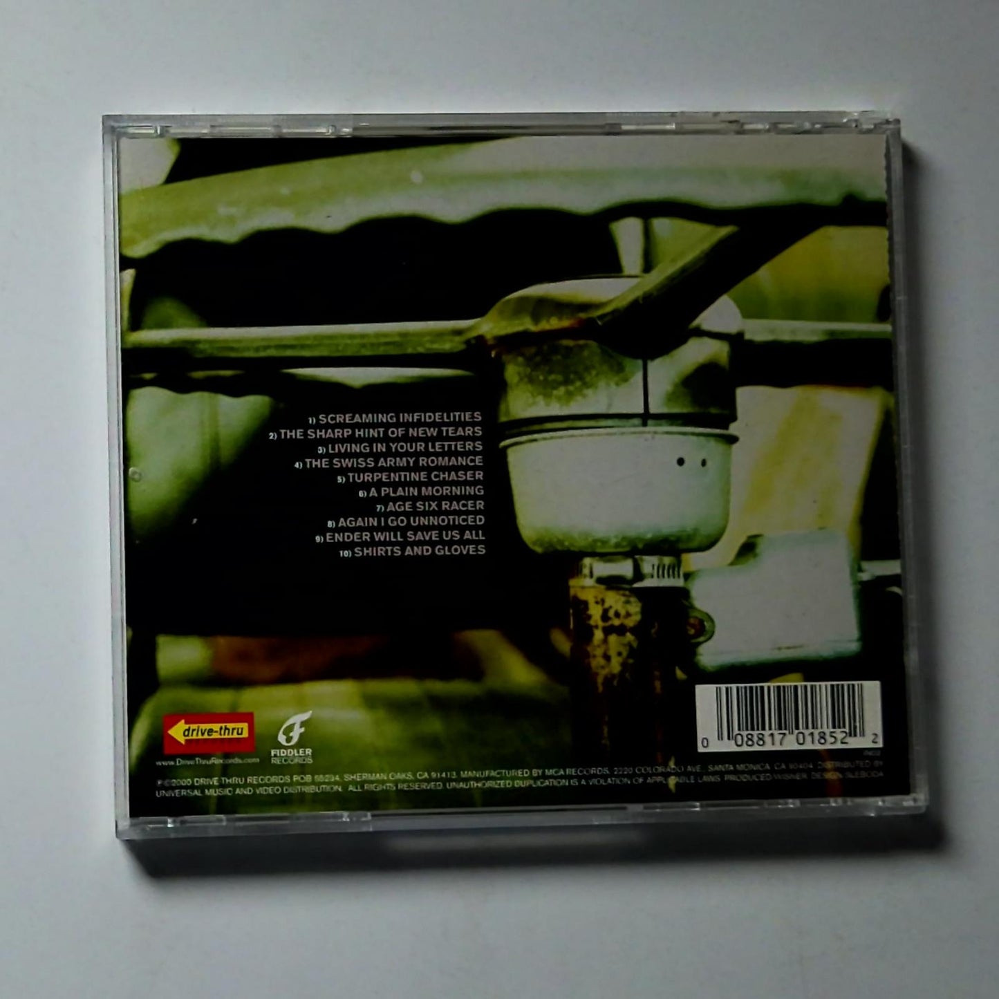 Dashboard Confessional – The Swiss Army Romance (CD, 2000) US DTR020