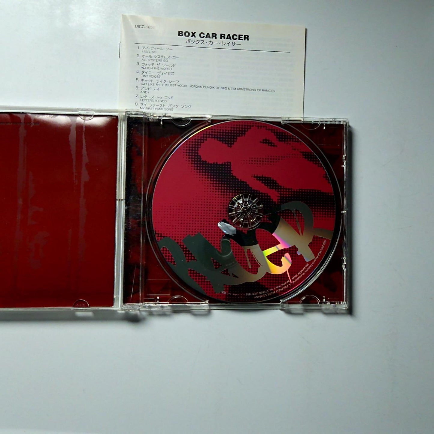 Box Car Racer – Box Car Racer (CD, 2002) Japan UICC-1056