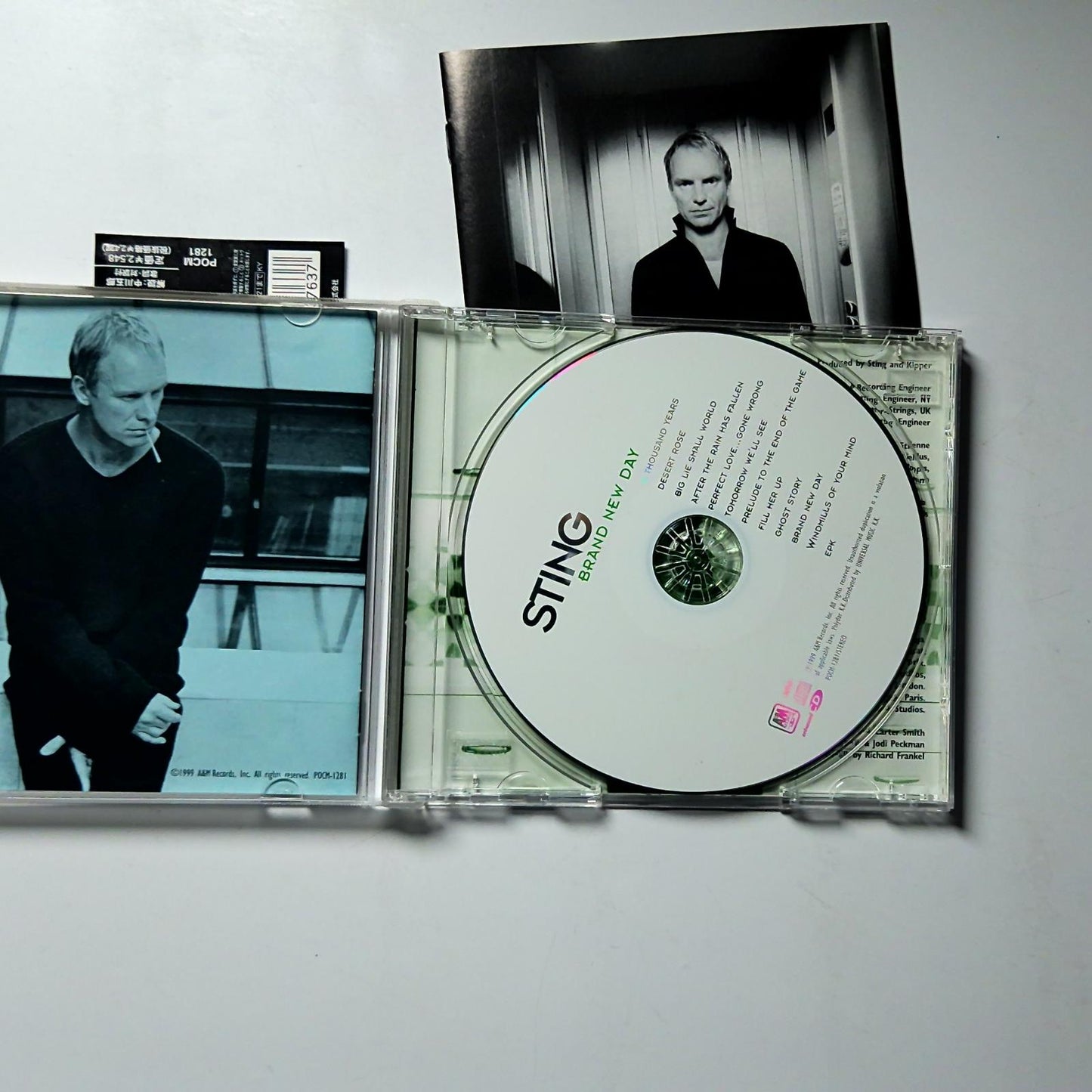 Sting – Brand New Day (CD, 1999) Japan obi POCM-1281