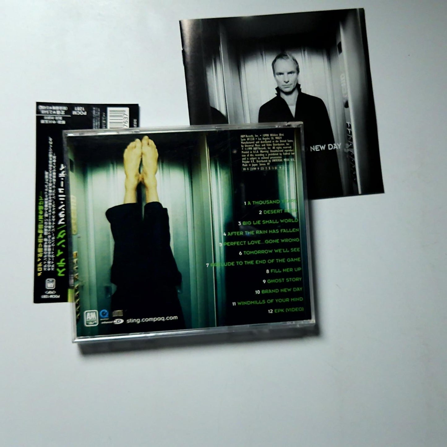 Sting – Brand New Day (CD, 1999) Japan obi POCM-1281