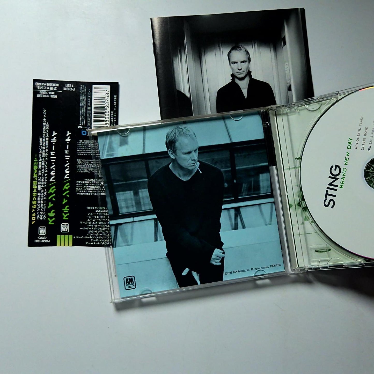 Sting – Brand New Day (CD, 1999) Japan obi POCM-1281