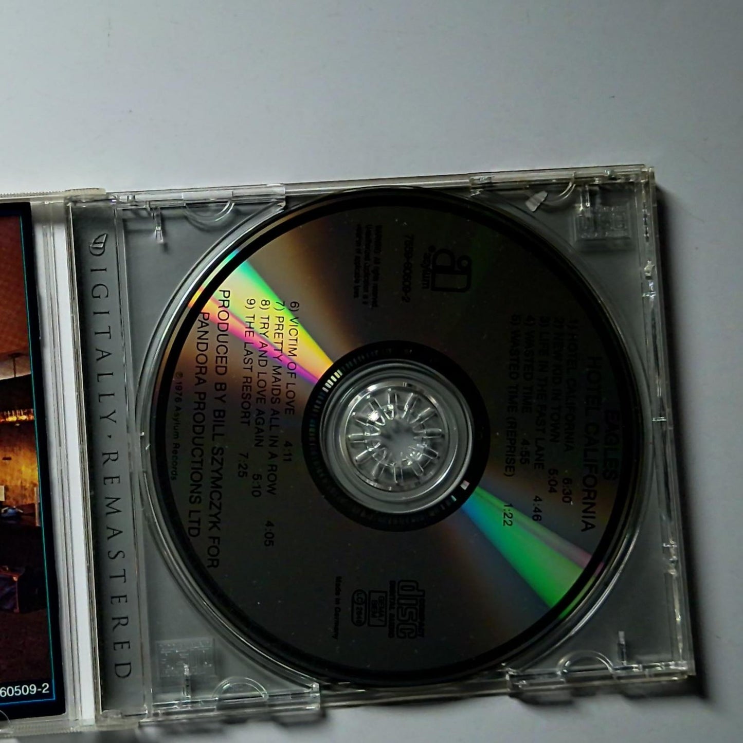 Eagles – Hotel California (CD, 2000) Europe 7559-60509-2