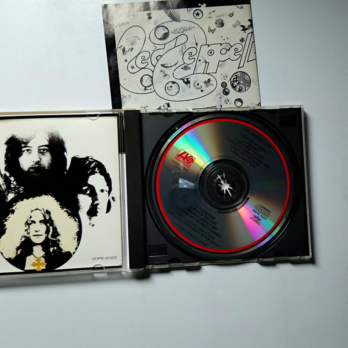 Led Zeppelin – Led Zeppelin III (CD, 1988) Japan 20P2-2025