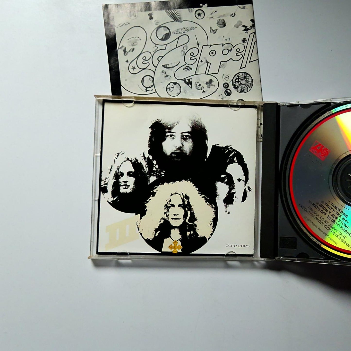 Led Zeppelin – Led Zeppelin III (CD, 1988) Japan 20P2-2025