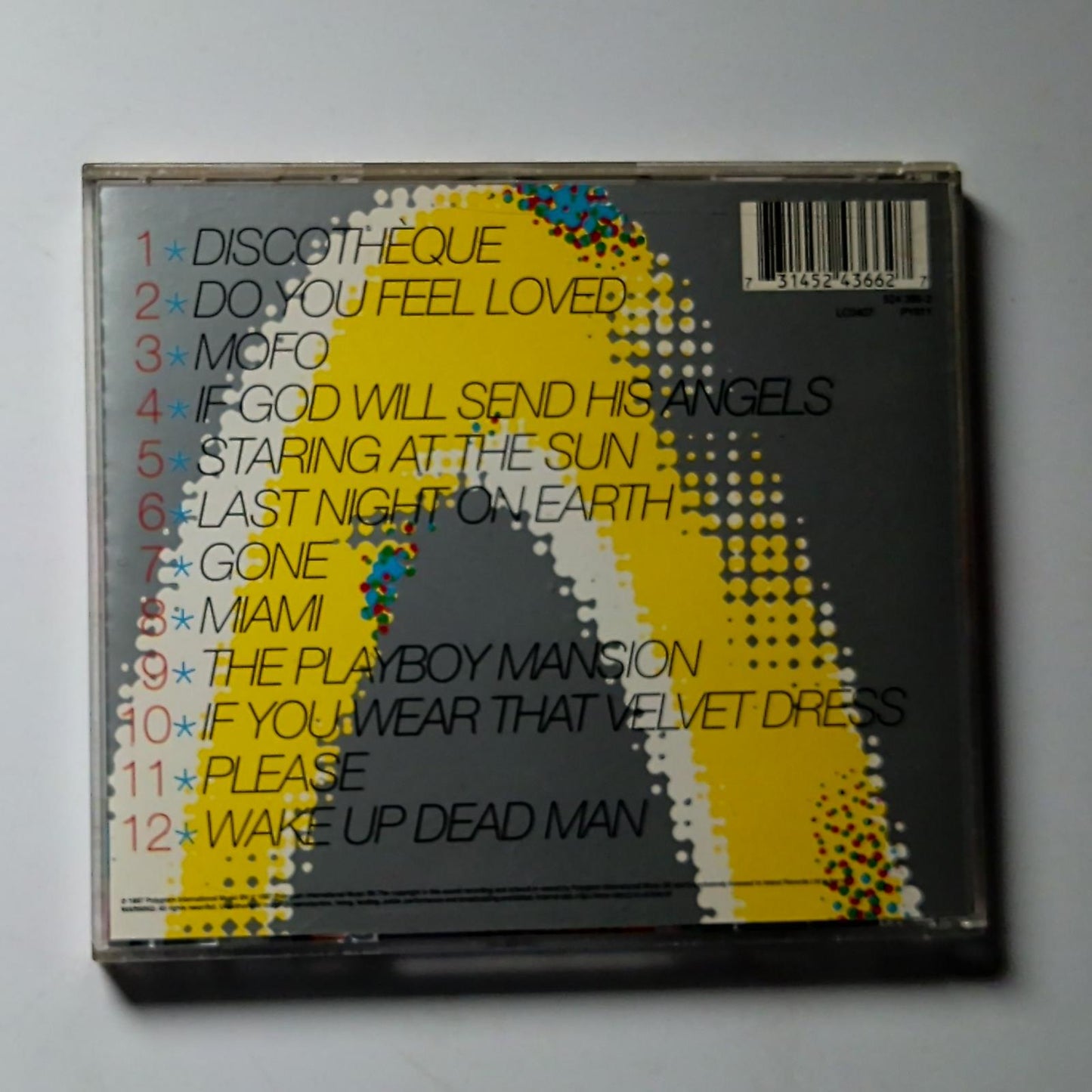 U2 – Pop (CD, 1997) Europe CIDU210