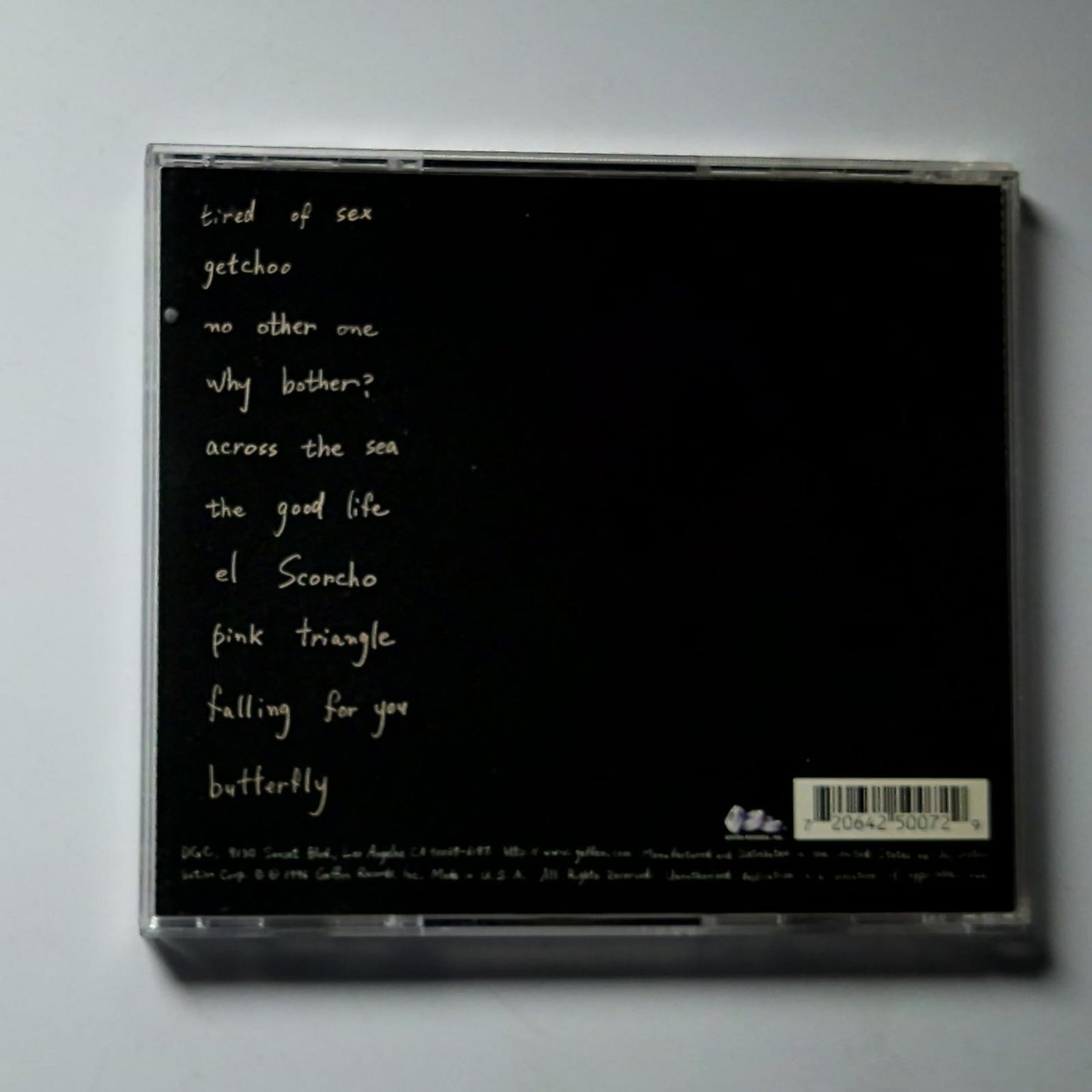Weezer – Pinkerton (CD, 1996) US DGCD-25007