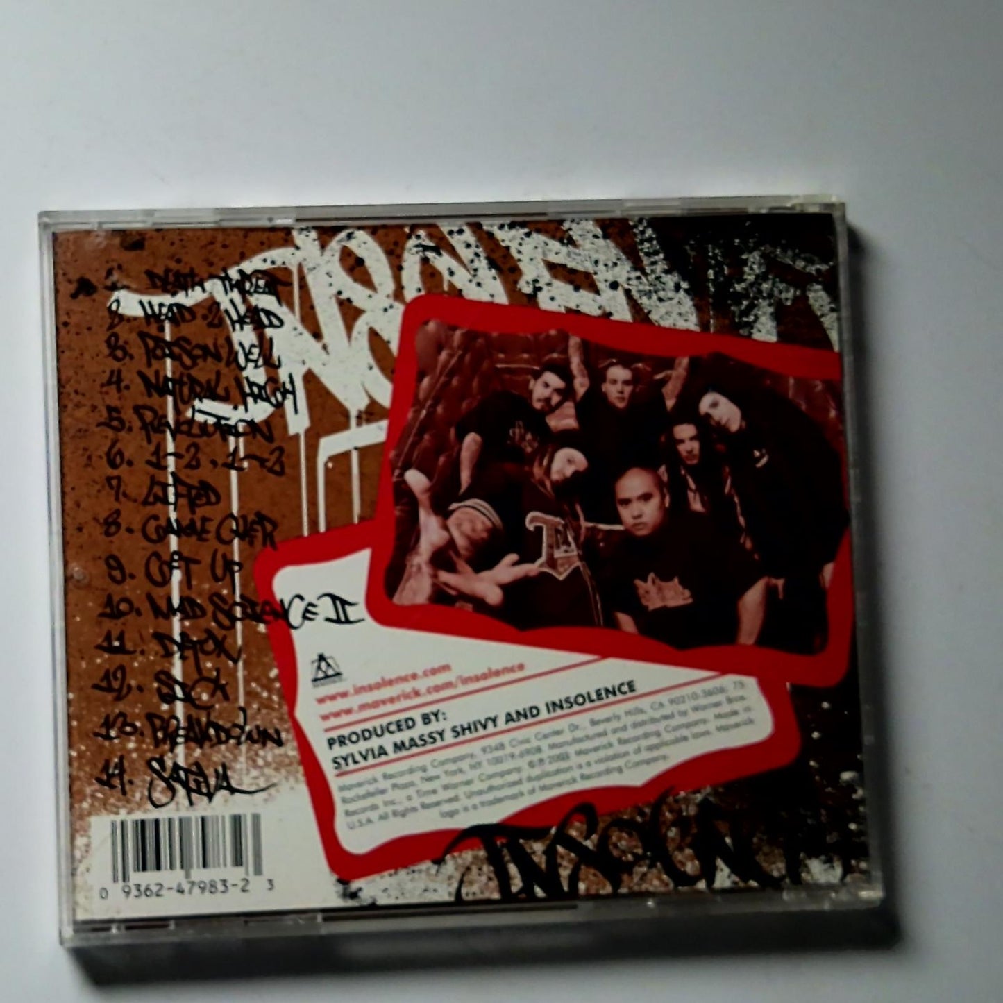 Insolence – Revolution (CD, 2001) US 9 47983-2