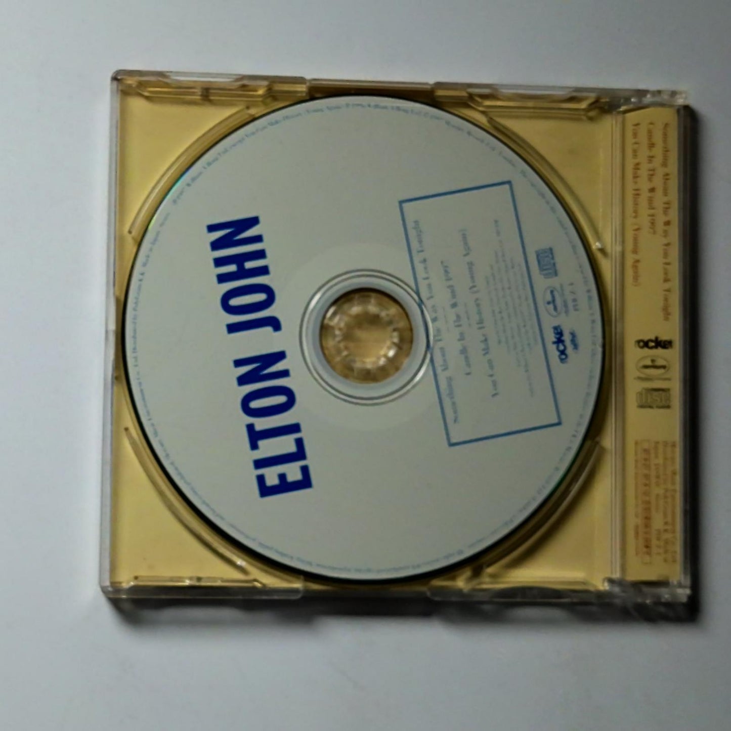 Elton John – Something About The Way You Look Tonight (CD, 1997) Japan PHCZ-1