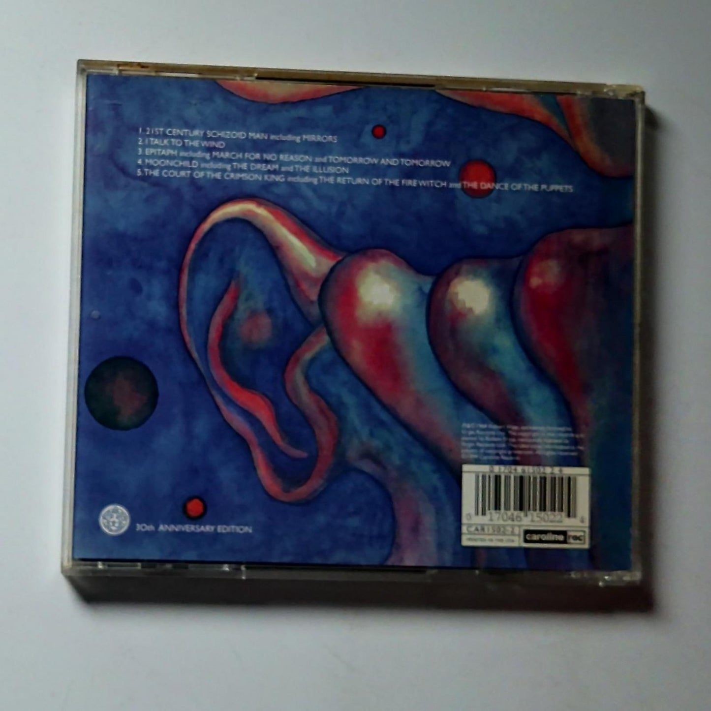 King Crimson – In The Court Of The Crimson King (CD, 1989) US EGCD 1