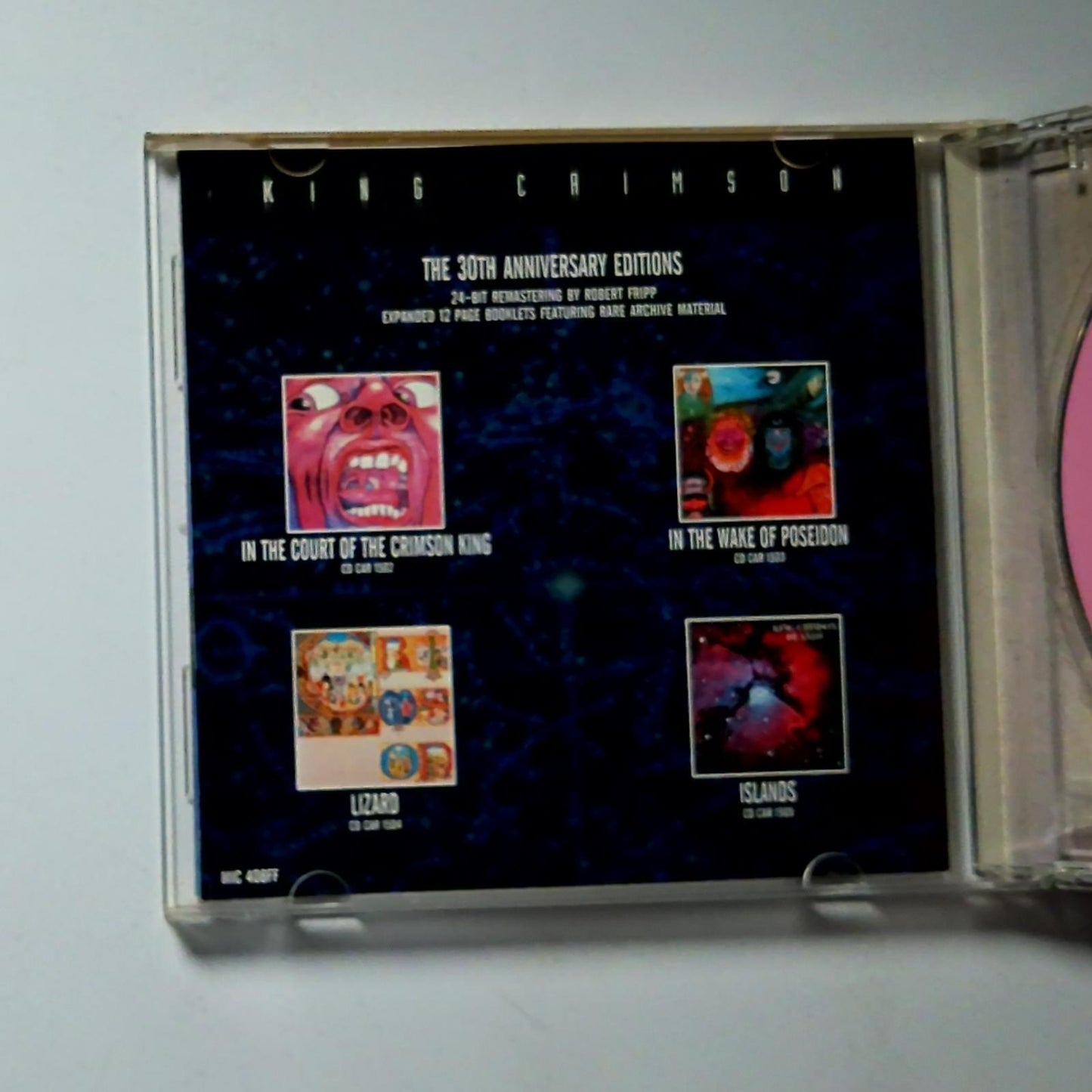 King Crimson – In The Court Of The Crimson King (CD, 1989) US EGCD 1