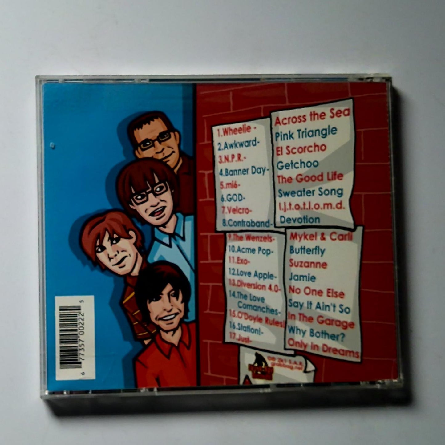 Various – Making Noise - A Tribute To Weezer (CD, 2001) US SAR-0001