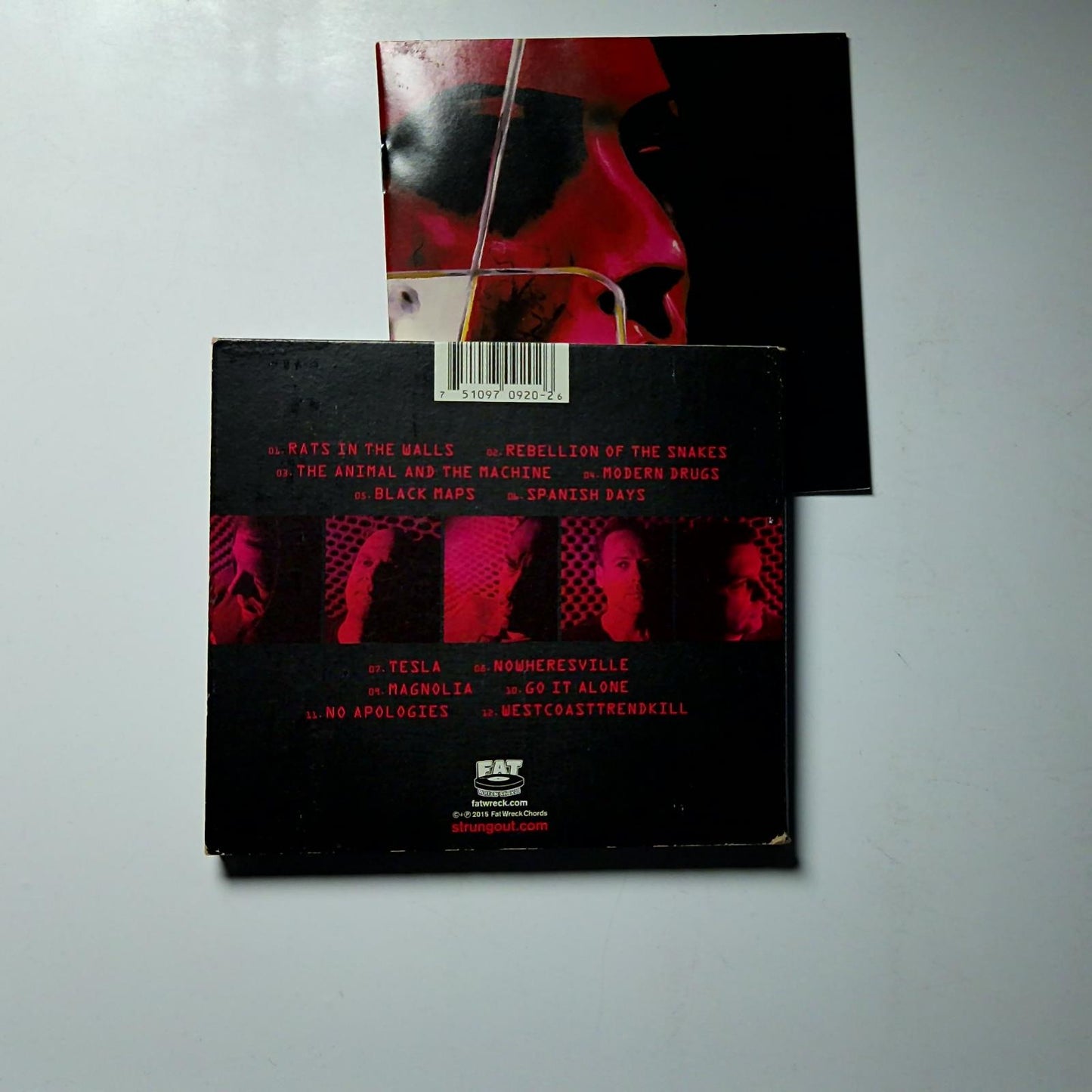 Strung Out – Transmission.Alpha.Delta (CD, 2015) US FAT920-2