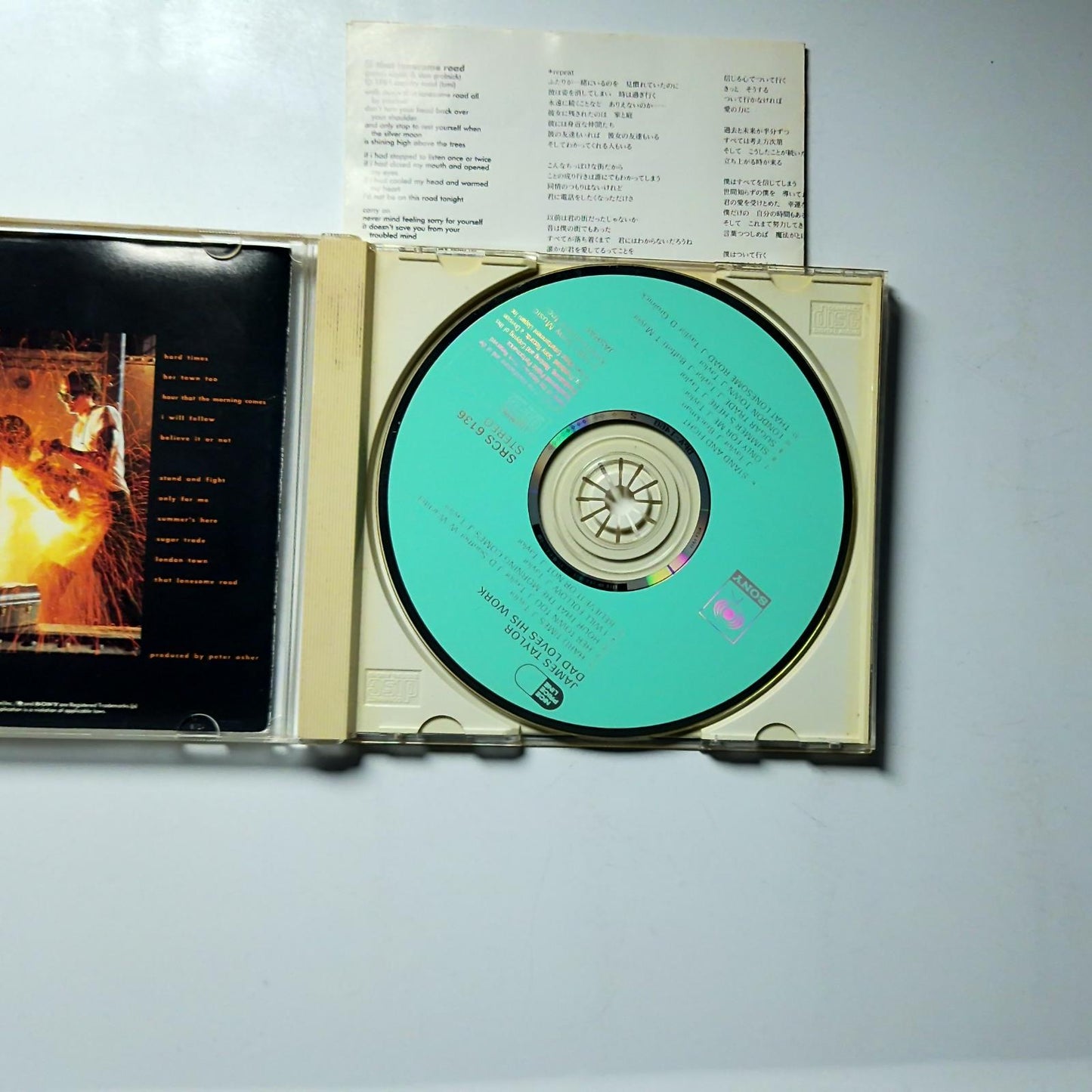 James Taylor – Dad Loves His Work (CD, 1991) Japan SRCS 6136