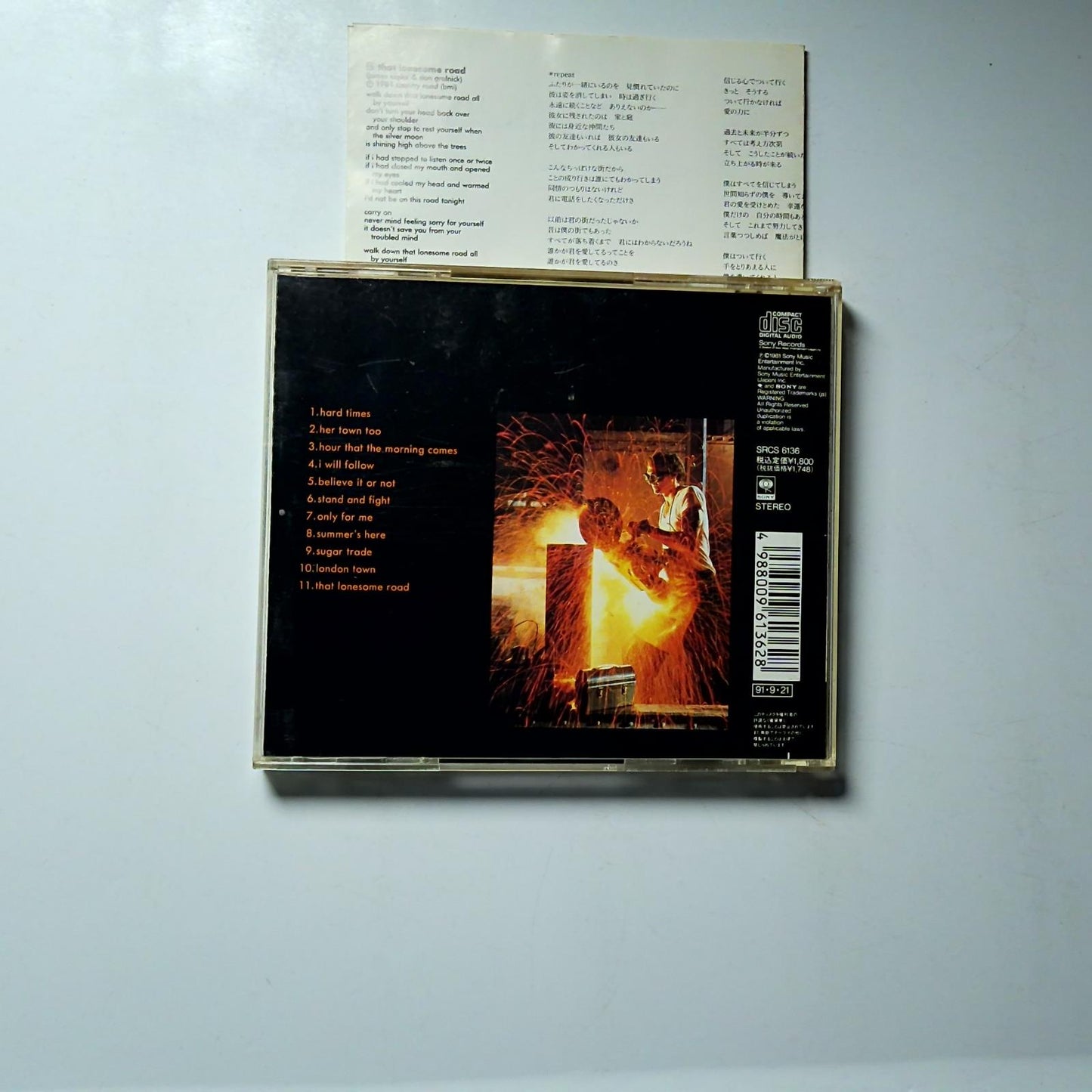 James Taylor – Dad Loves His Work (CD, 1991) Japan SRCS 6136