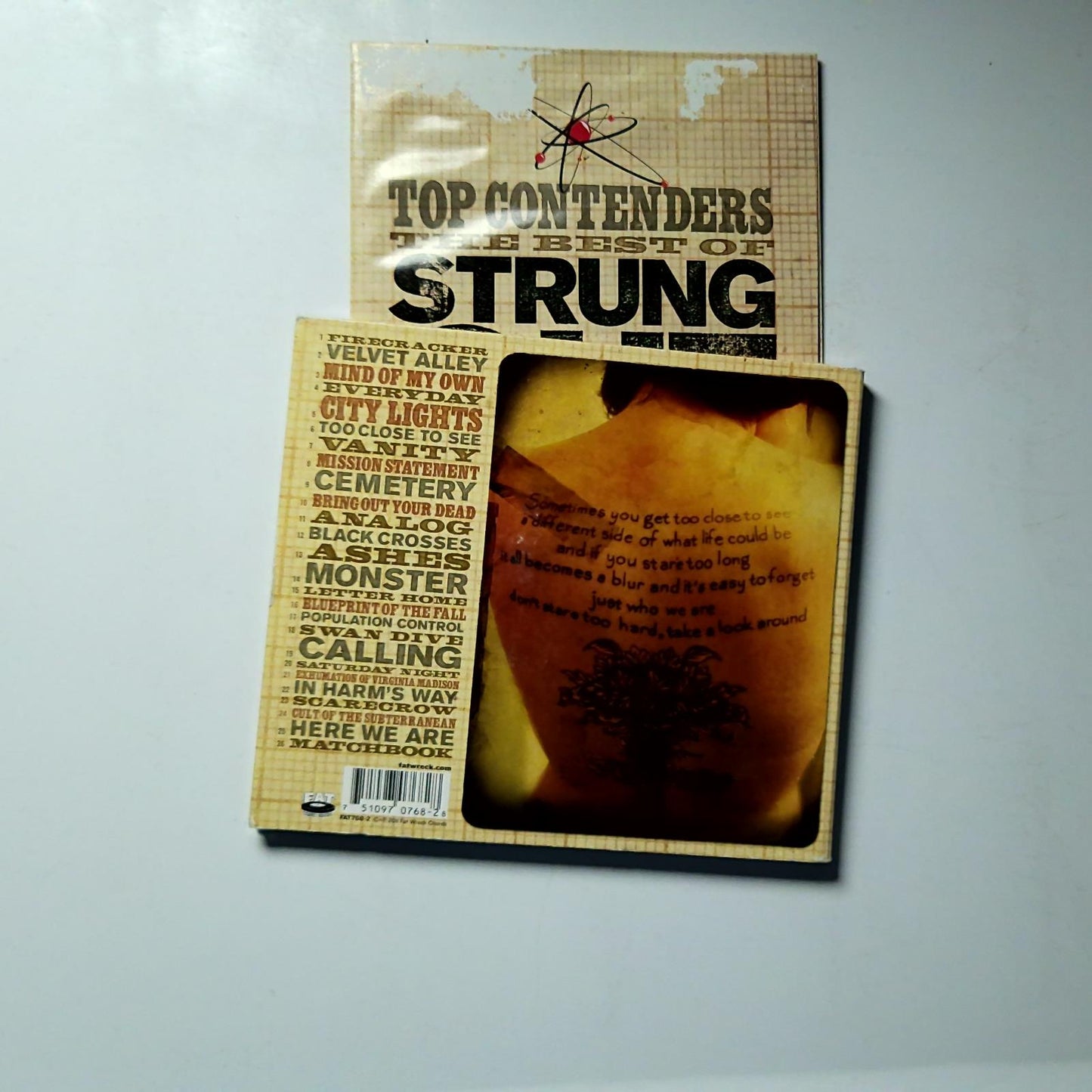 Strung Out – Top Contenders: The Best Of Strung Out (CD, 2011) null FAT768-2