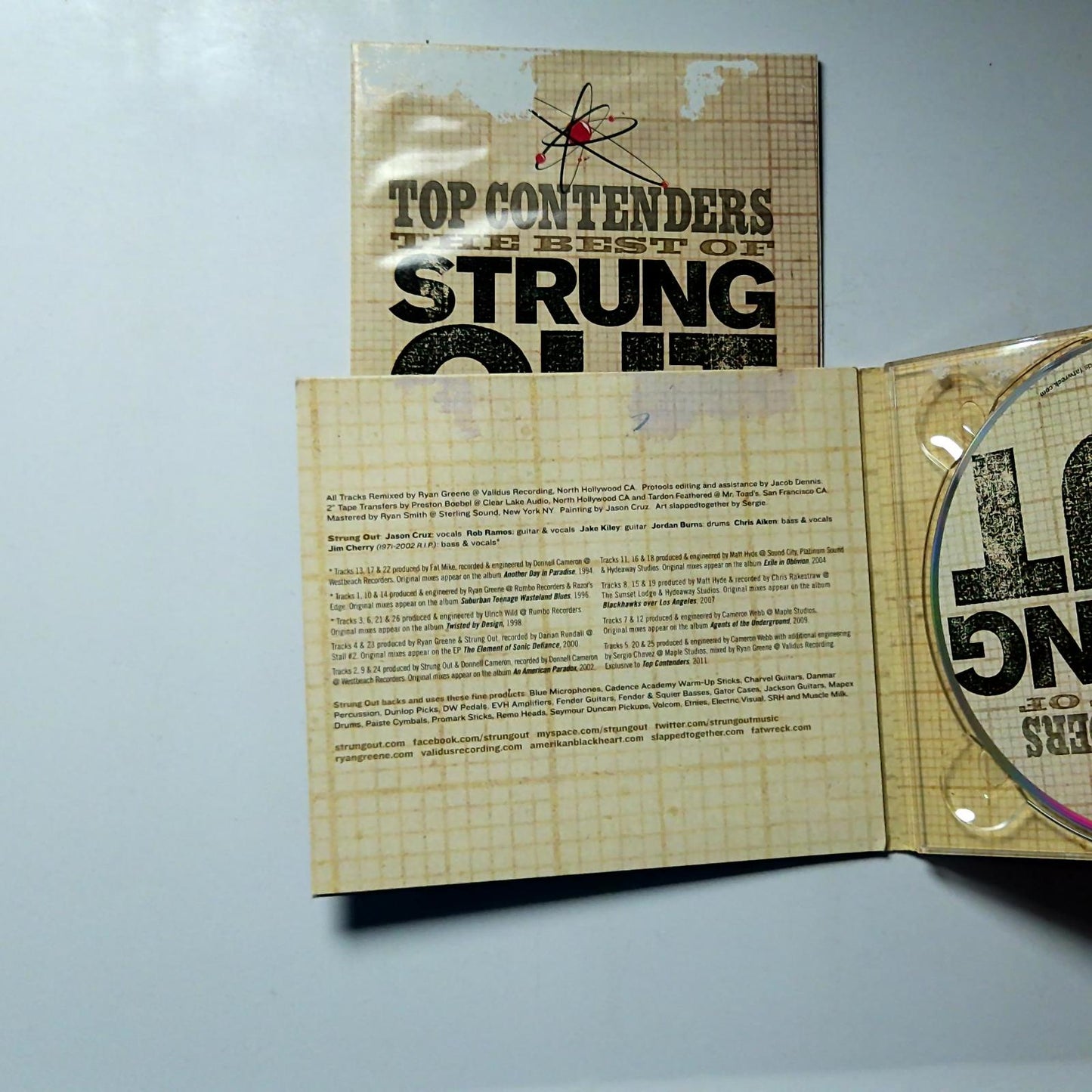 Strung Out – Top Contenders: The Best Of Strung Out (CD, 2011) null FAT768-2