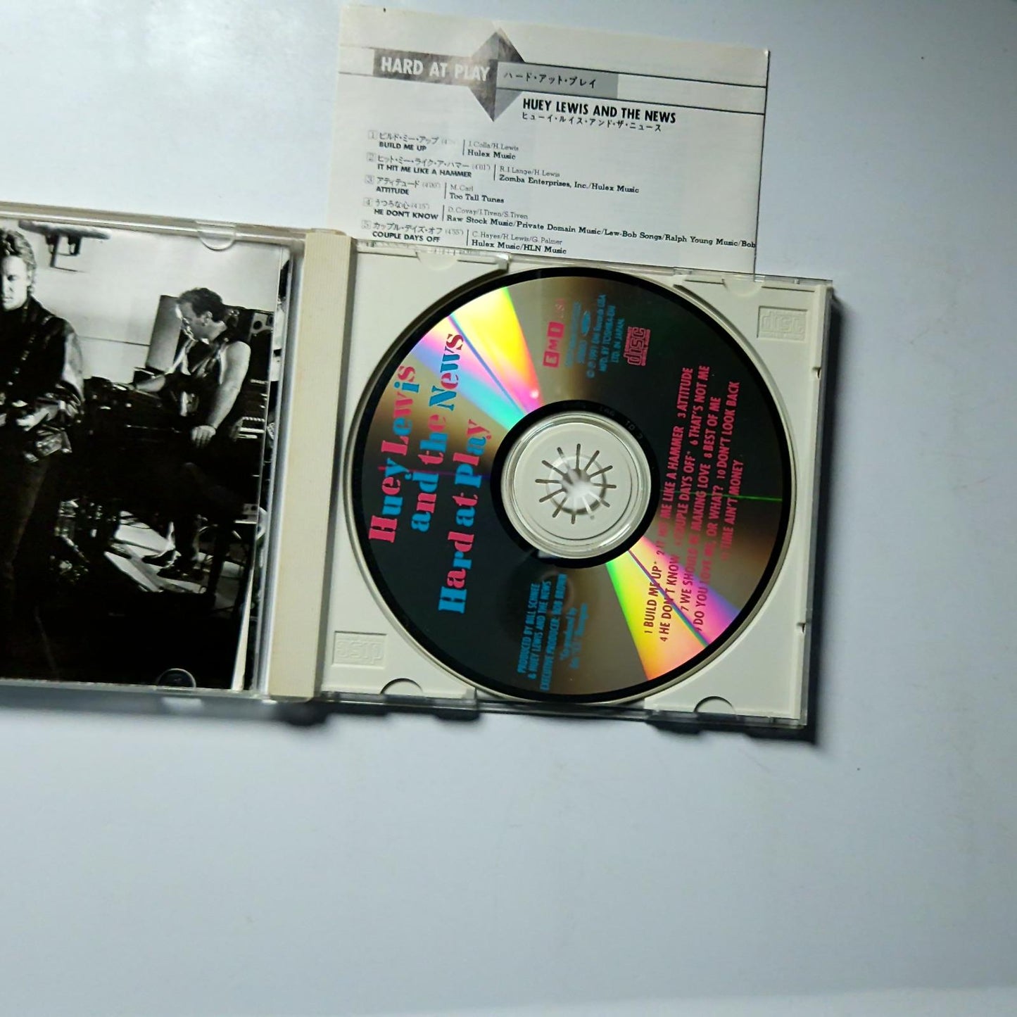 Huey Lewis & The News – Hard At Play (CD, 1991) Japan TOCP-6666