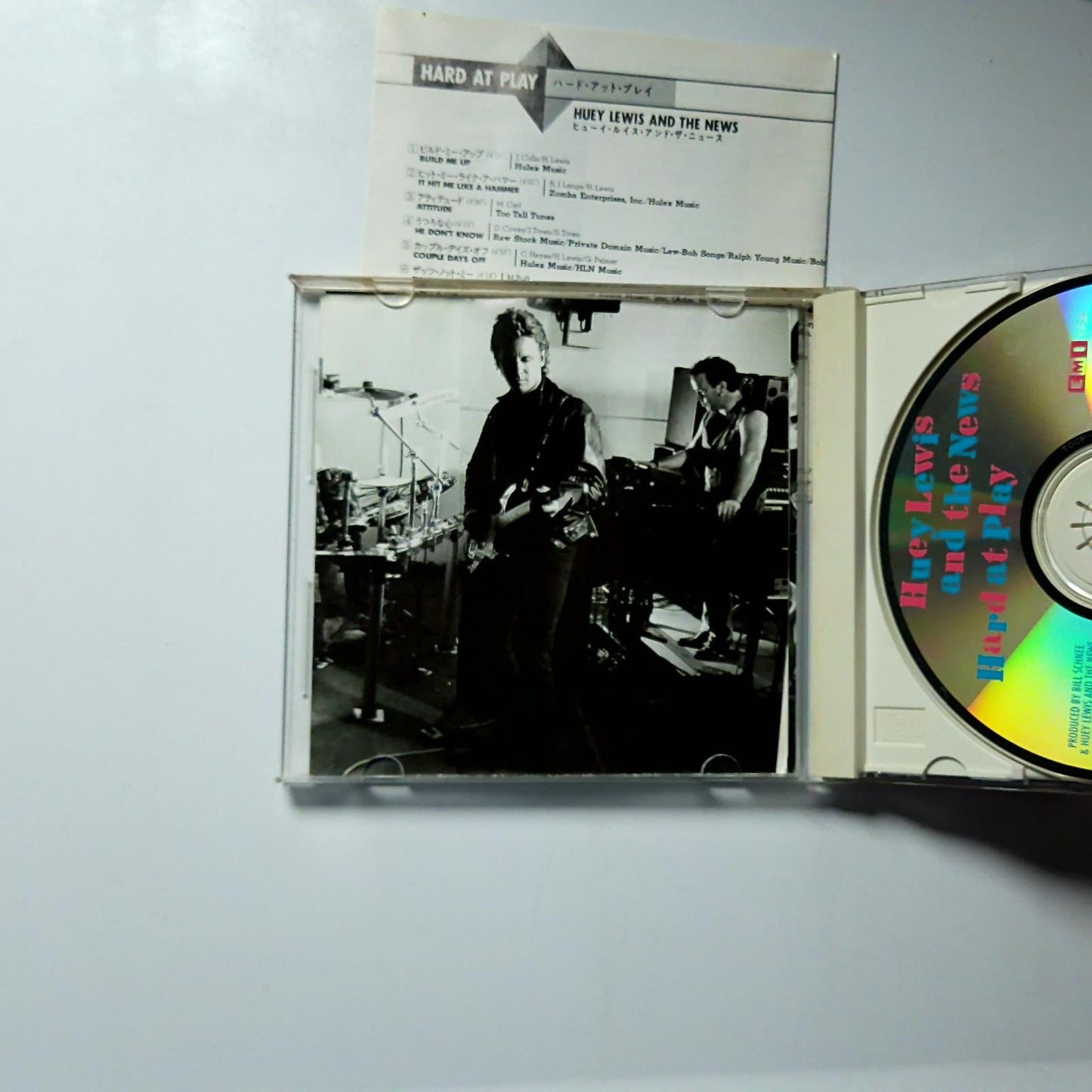 Huey Lewis & The News – Hard At Play (CD, 1991) Japan TOCP-6666