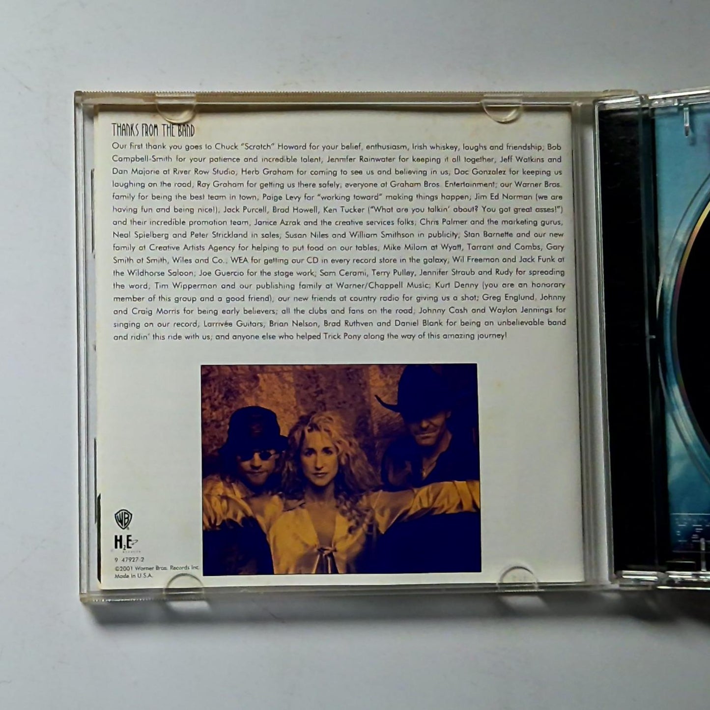 Trick Pony – Trick Pony (CD, 2001) US 9 47927-2