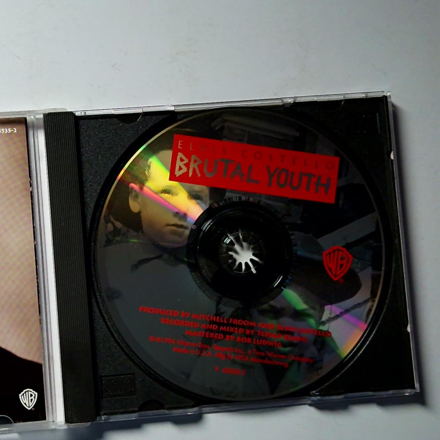 Elvis Costello – Brutal Youth (CD, 1994) US 9 45535-2